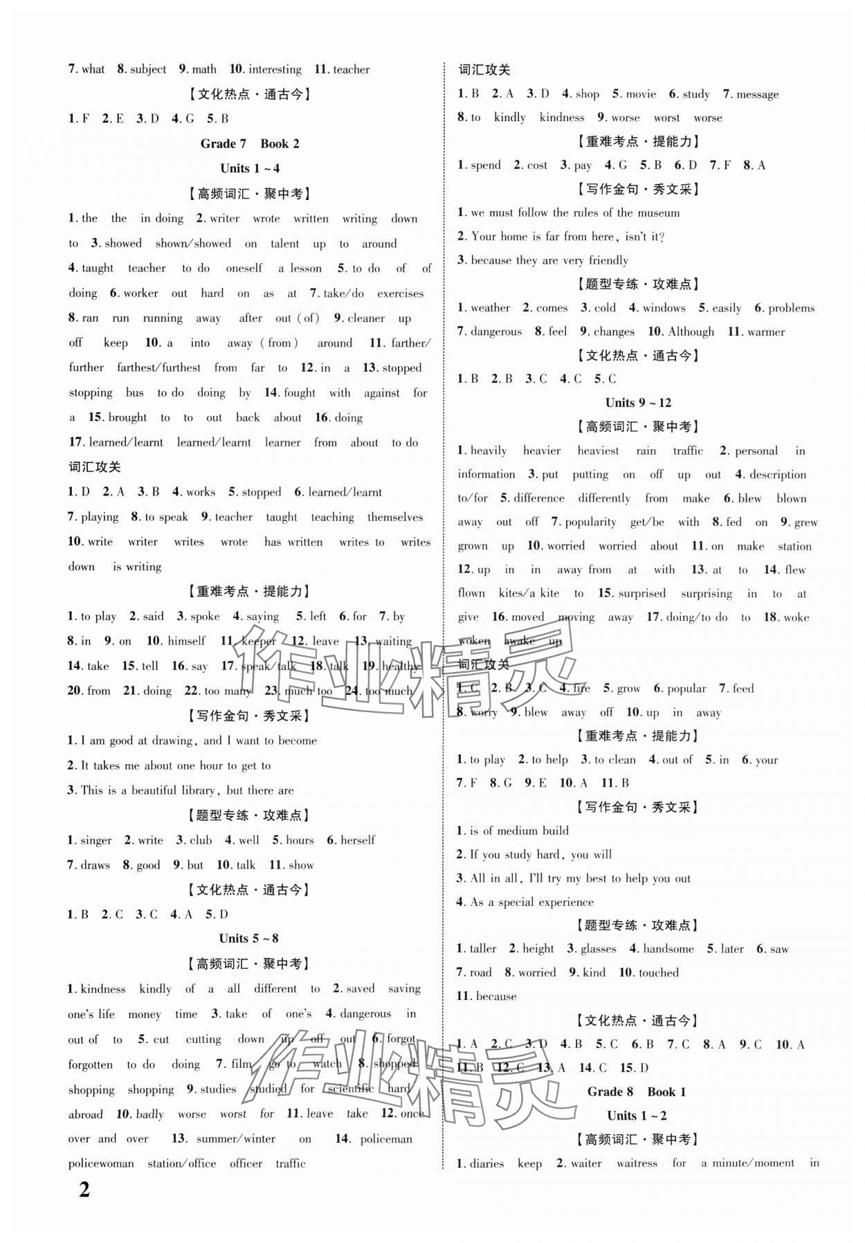 2025年中教聯(lián)中考新突破英語中考江西專版 第2頁(yè)