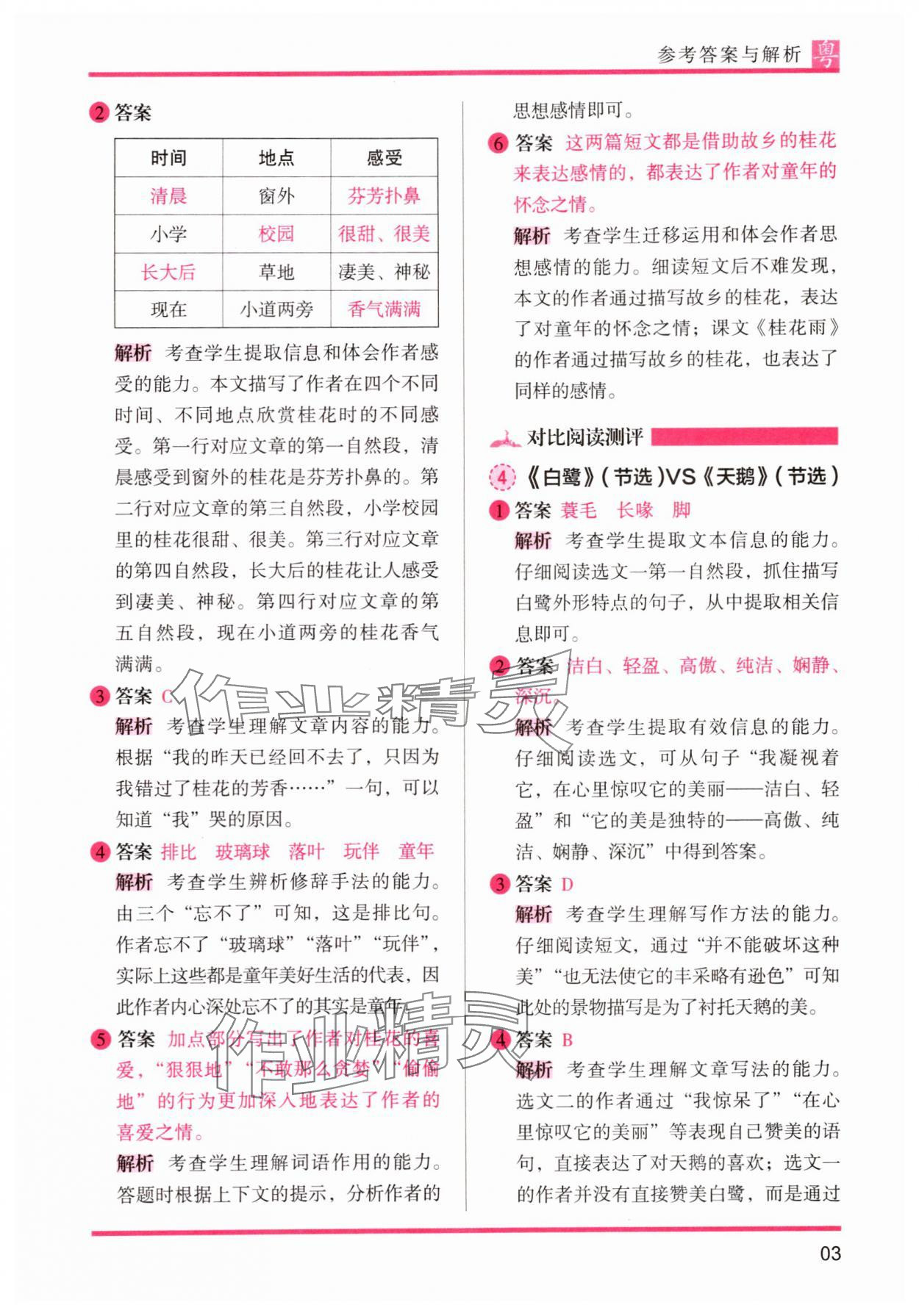 2025年木頭馬閱讀力測評小學(xué)語文五年級人教版培優(yōu)篇A版廣東專版 第3頁