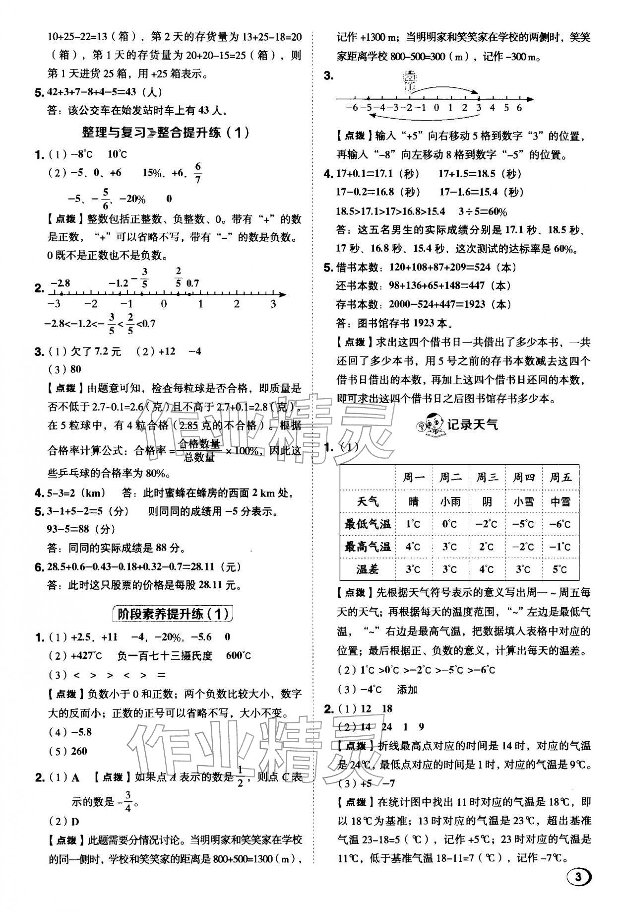 2026年综合应用创新题典中点六年级数学下册冀教版&nbsp;第3页