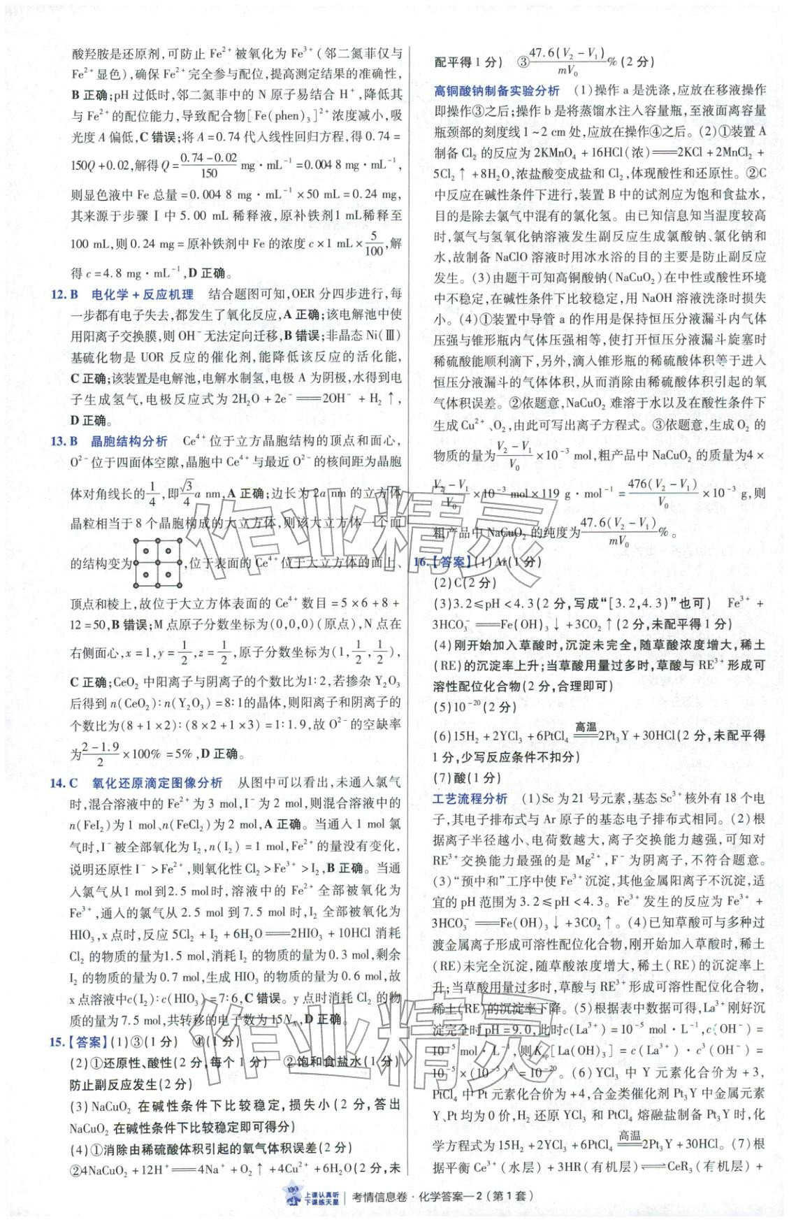 2026年高考领航卷化学 第2页