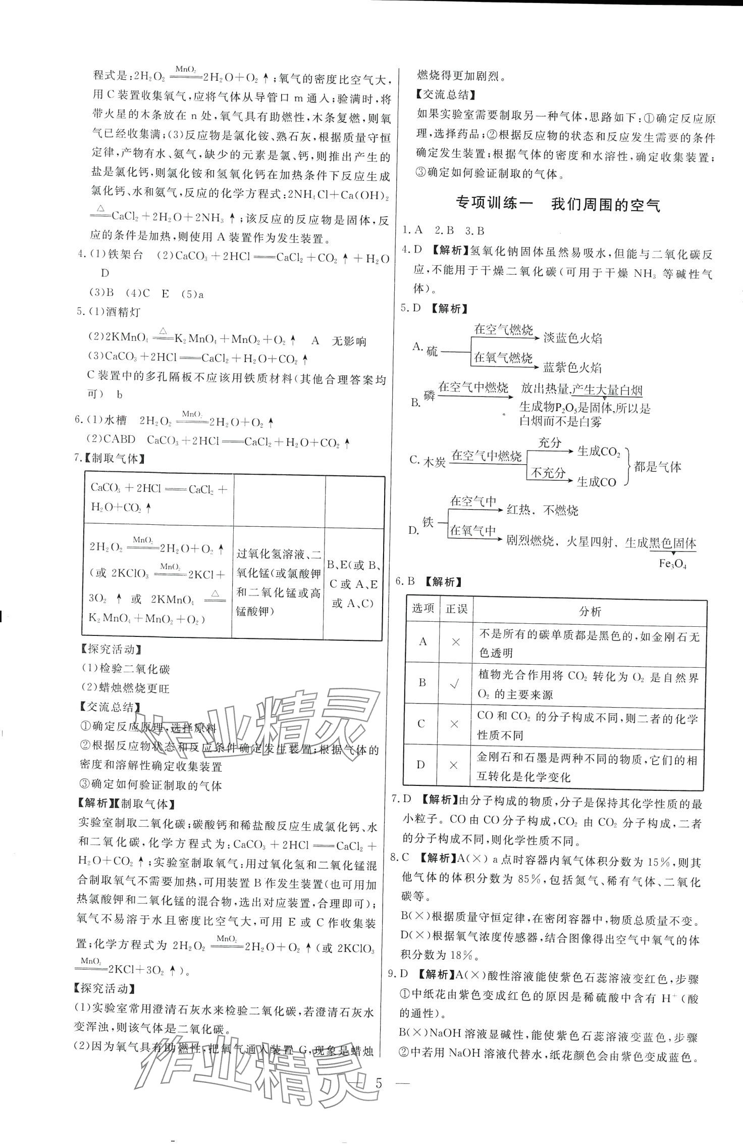 2024年中考試題必刷化學(xué) 第5頁