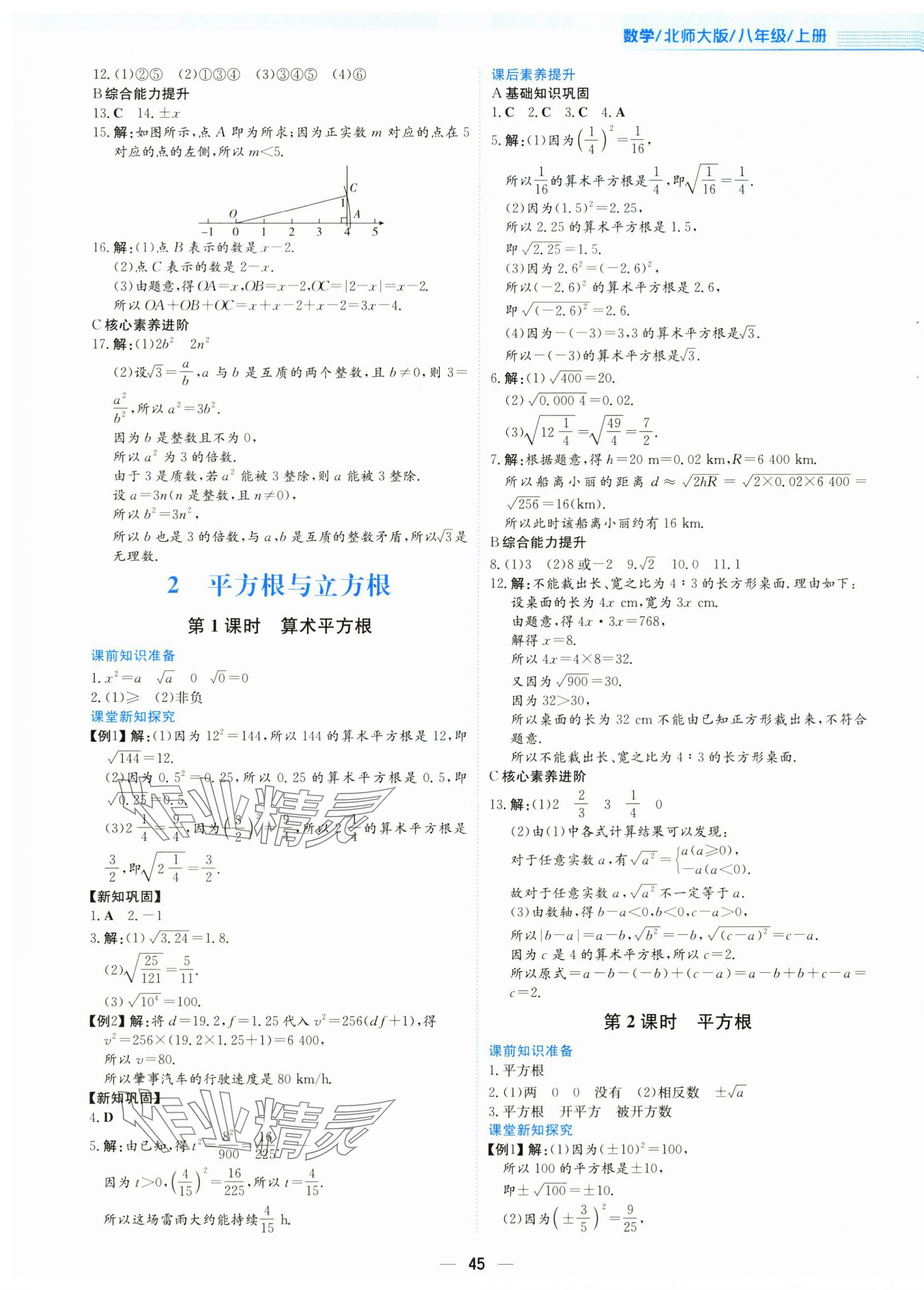 2025年新編基礎訓練八年級數學上冊北師大版 第5頁
