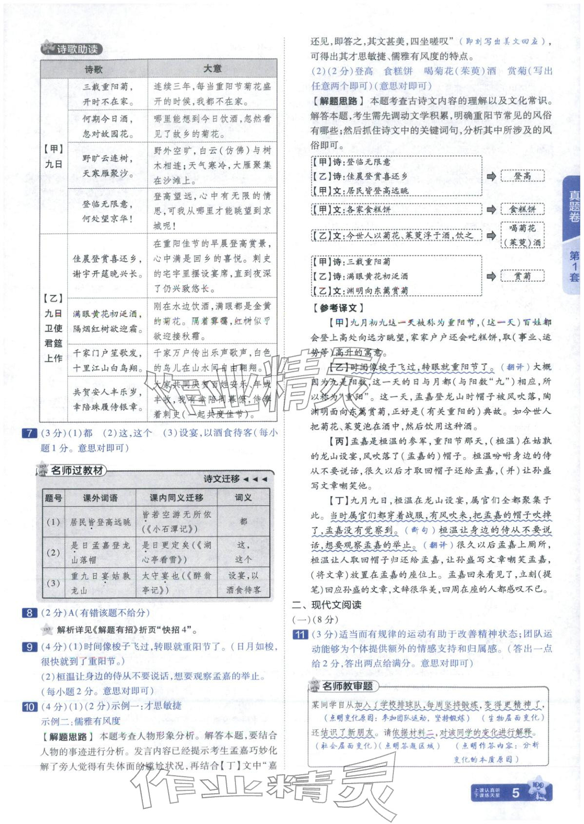 2026年金考卷中考45套汇编语文河北专版 第4页