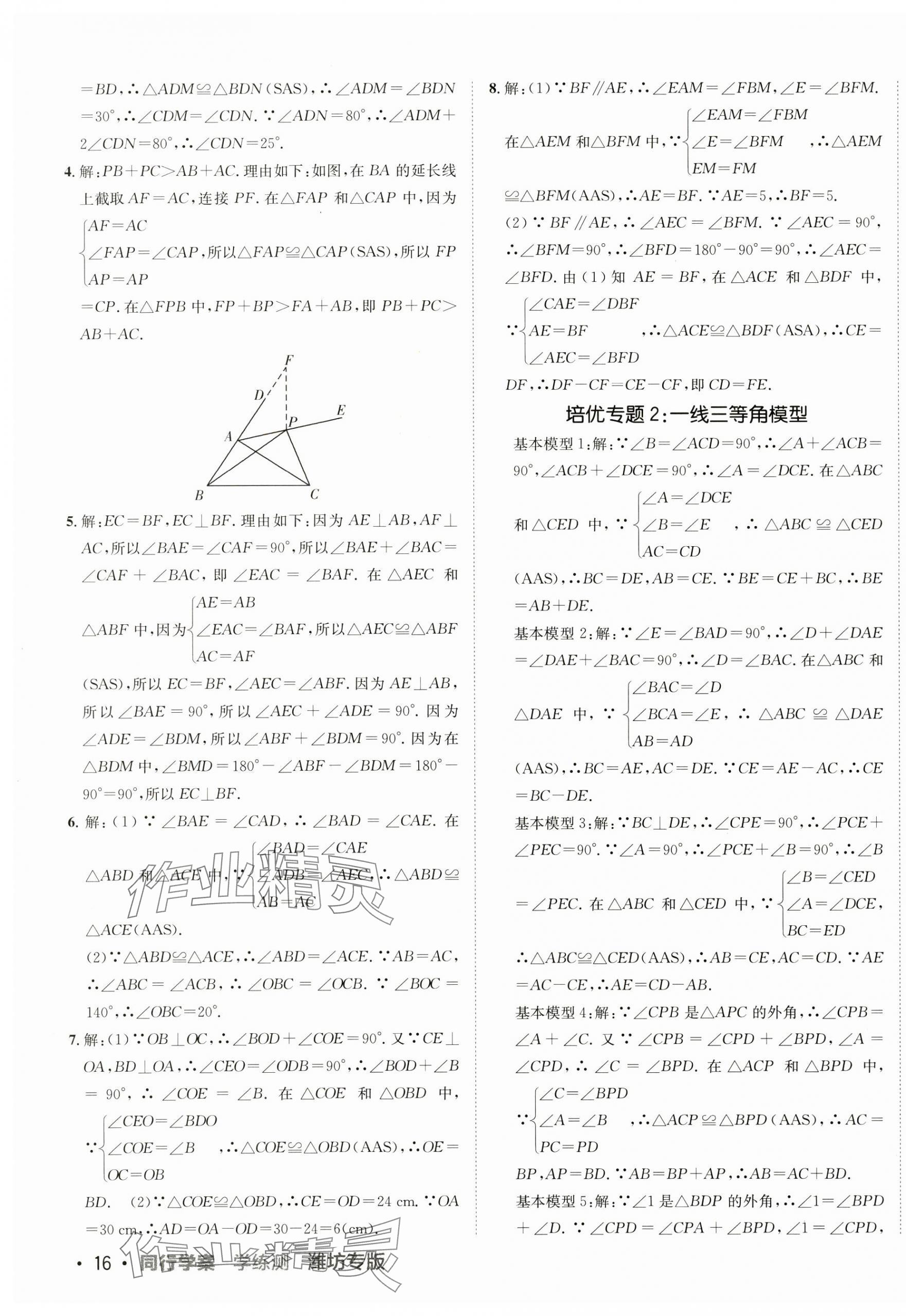 2024年同行學(xué)案八年級數(shù)學(xué)上冊青島版 第3頁