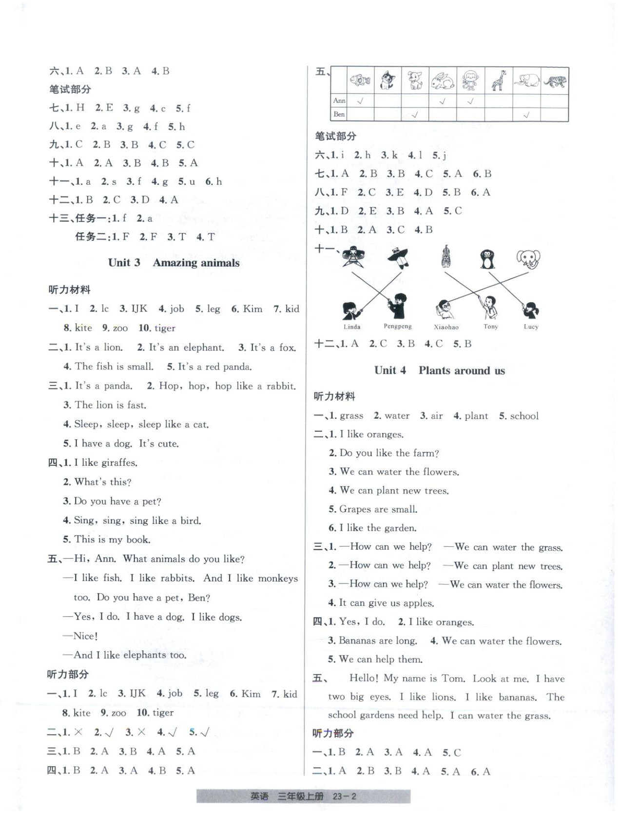 2025年期末直通車三年級(jí)英語(yǔ)上冊(cè)人教版 第2頁(yè)