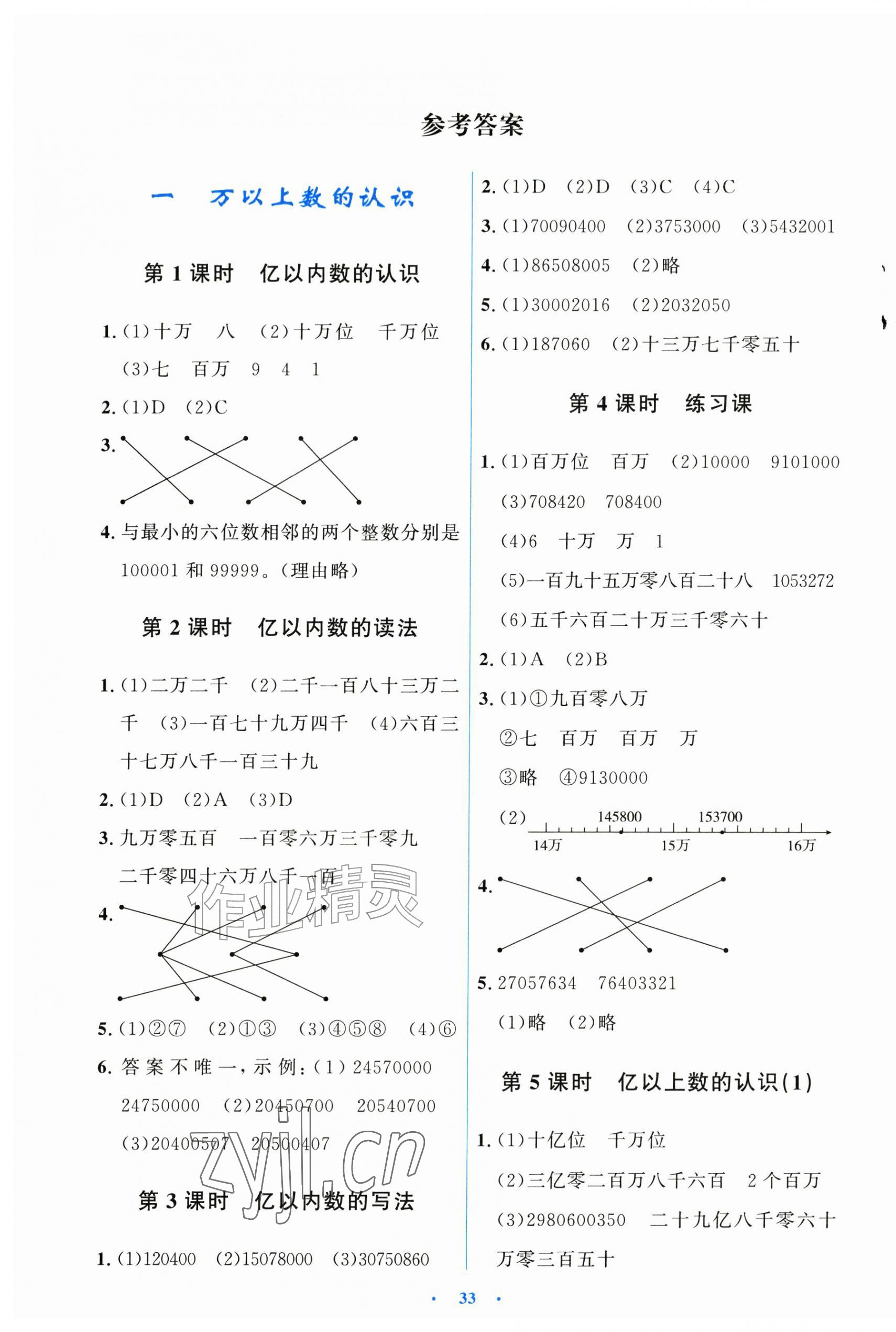 2026年广东省电子基础性作业四年级数学上册人教版&nbsp;第1页