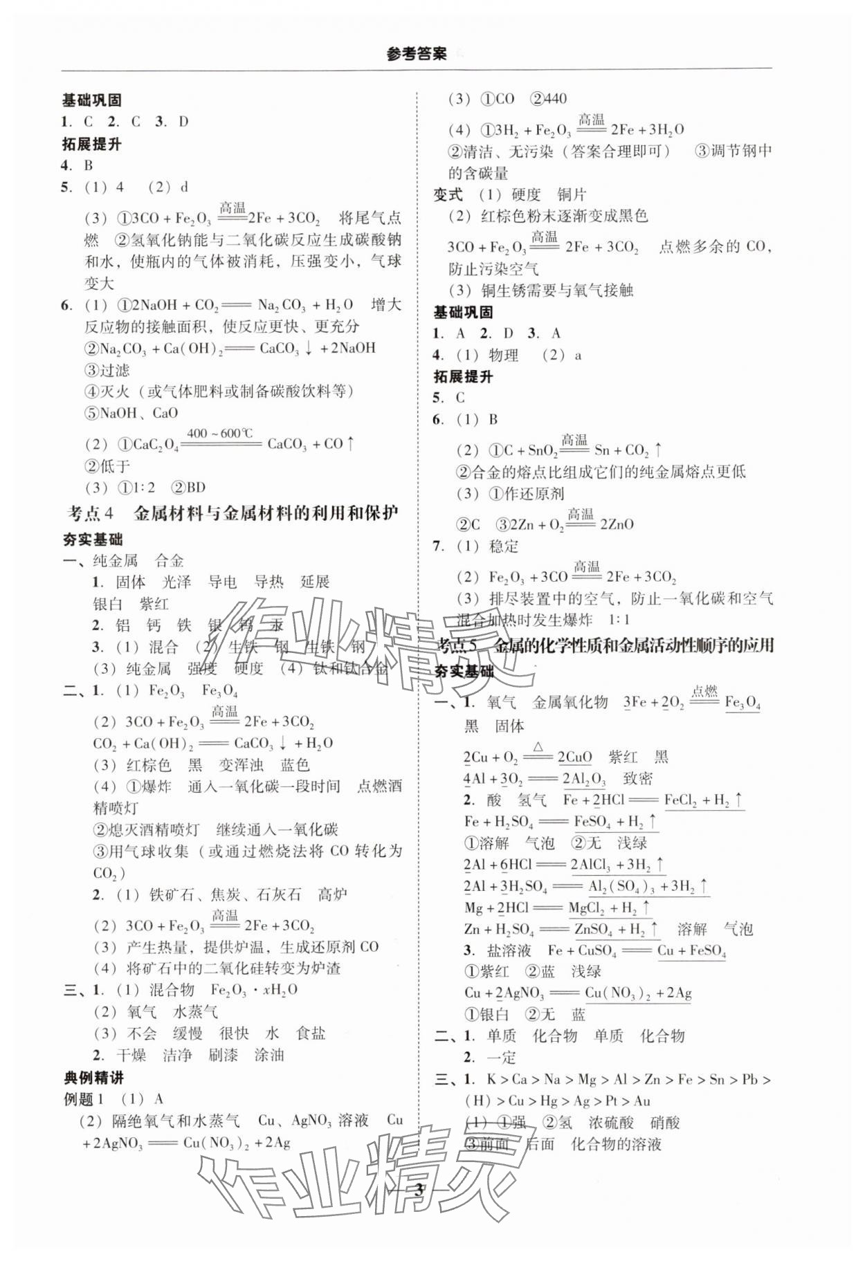 2024年南粵學(xué)典中考解讀化學(xué) 第3頁