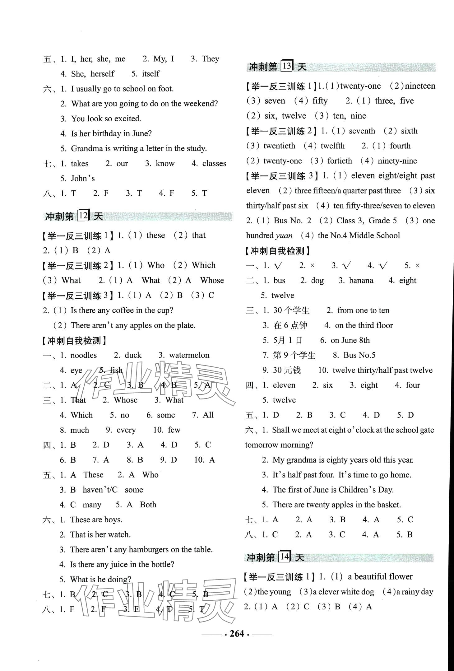 2024年小考準備考前沖刺46天英語中考 第6頁