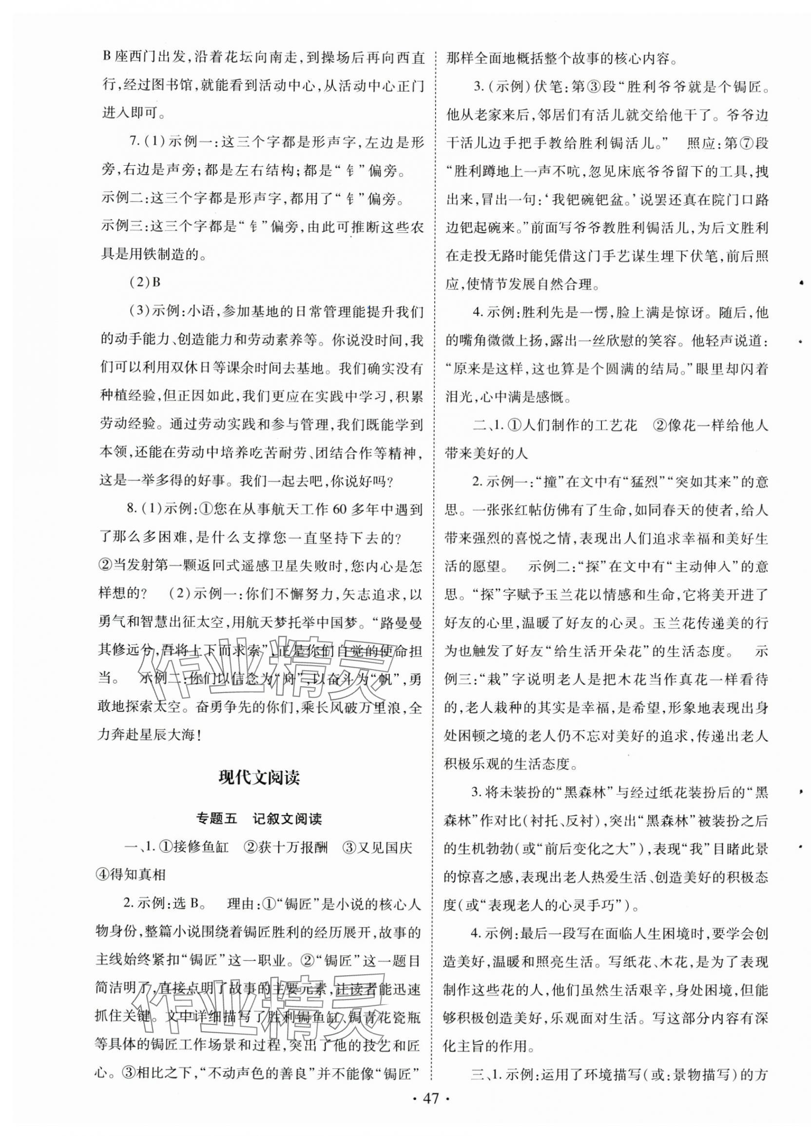 2025年初中學(xué)業(yè)水平考試復(fù)習(xí)指導(dǎo)語文河南專版 第7頁