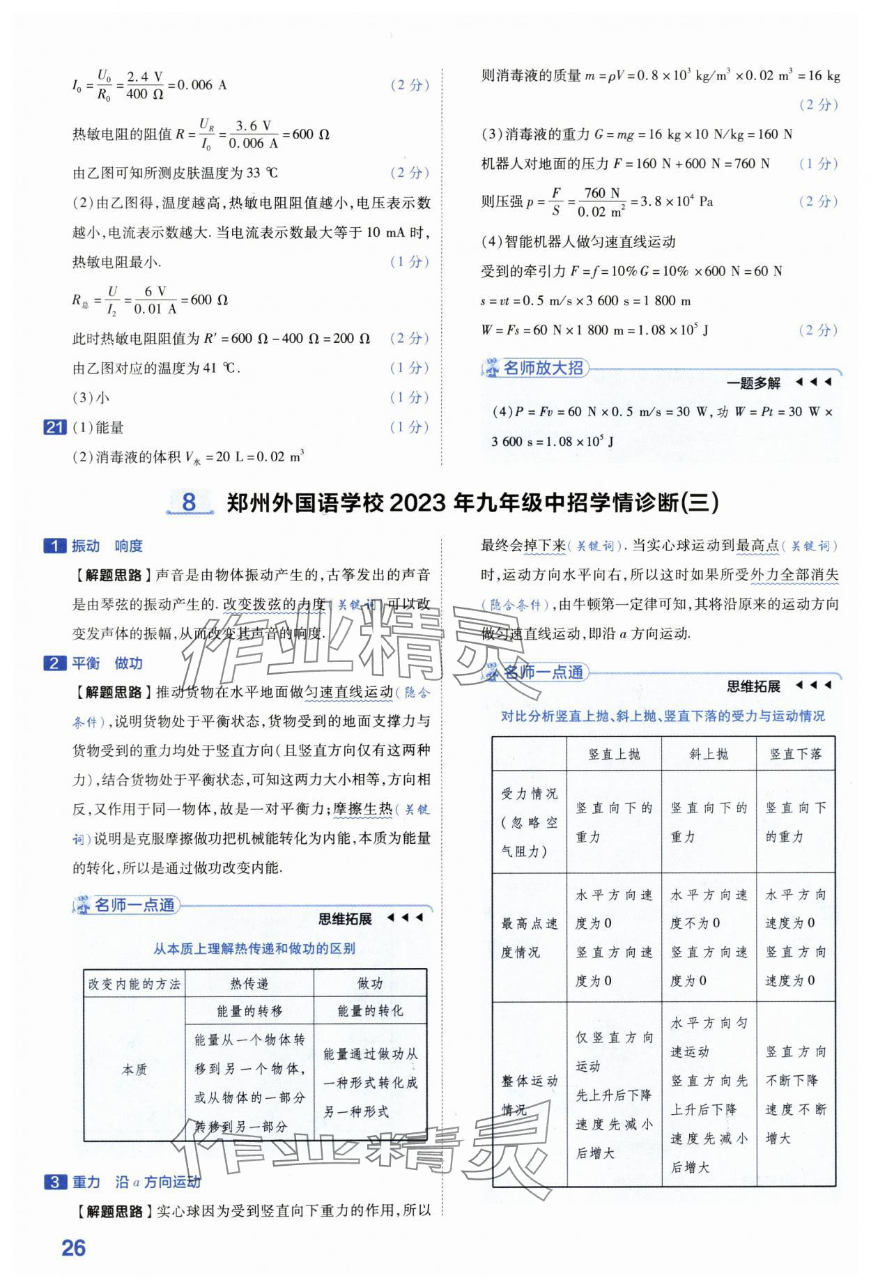 2024年金考卷45套匯編物理河南專版 第26頁