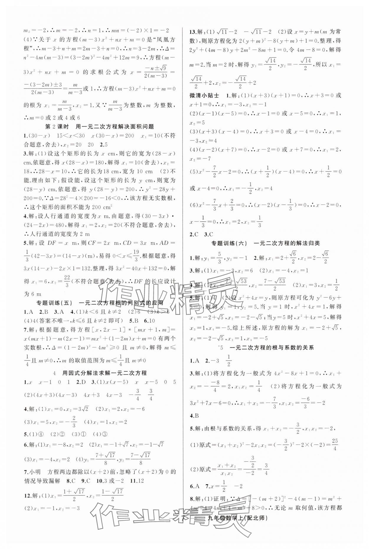 2025年四清導(dǎo)航九年級(jí)數(shù)學(xué)上冊(cè)北師大版 第7頁(yè)