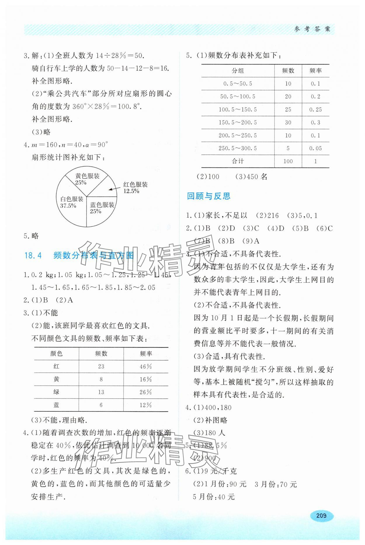 2024年同步练习册河北教育出版社八年级数学下册冀教版 第3页