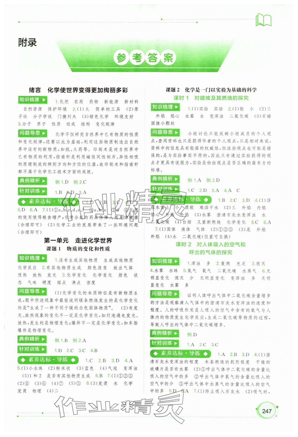 2023年新課程學(xué)習(xí)與測(cè)評(píng)同步學(xué)習(xí)九年級(jí)化學(xué)全一冊(cè)人教版 第1頁(yè)