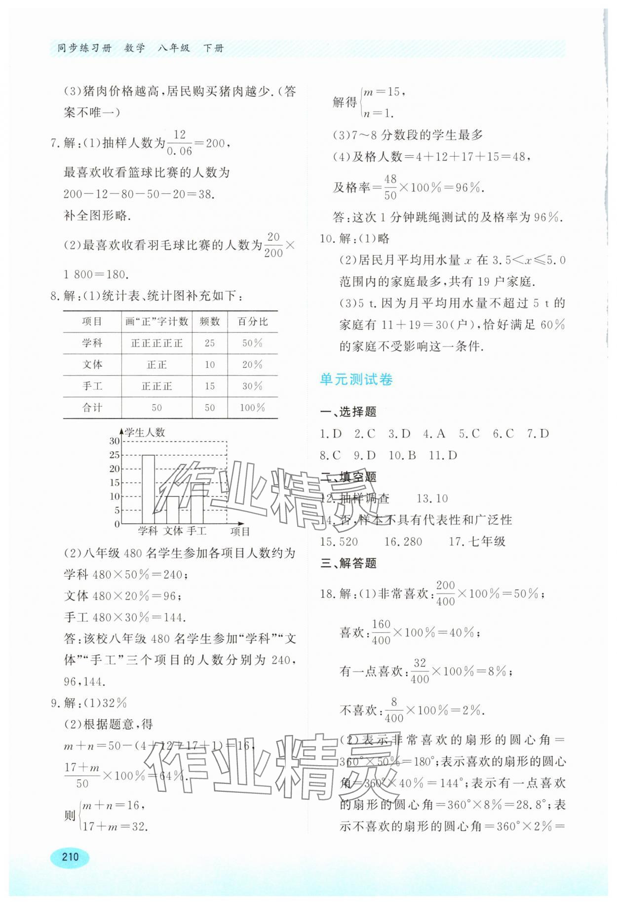 2025年同步練習(xí)冊(cè)河北教育出版社八年級(jí)數(shù)學(xué)下冊(cè)冀教版 第4頁