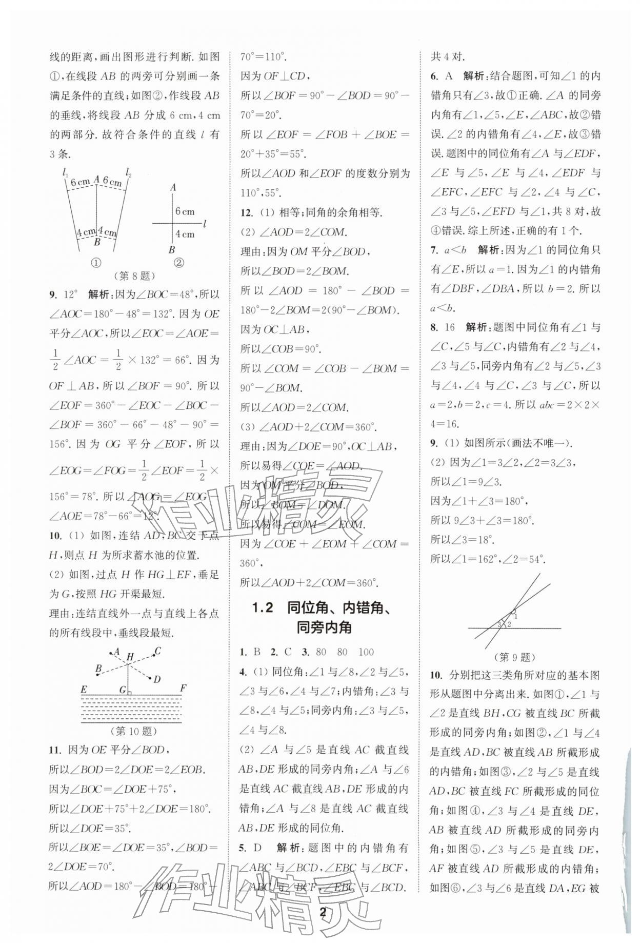 2026年拔尖特训七年级数学下册浙教版&nbsp;第2页
