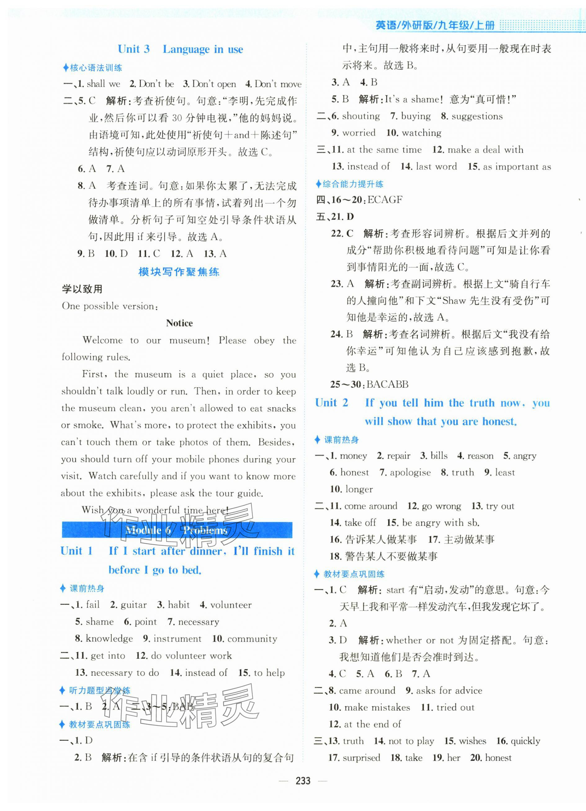 2025年新編基礎(chǔ)訓(xùn)練九年級(jí)英語上冊(cè)外研版 第5頁