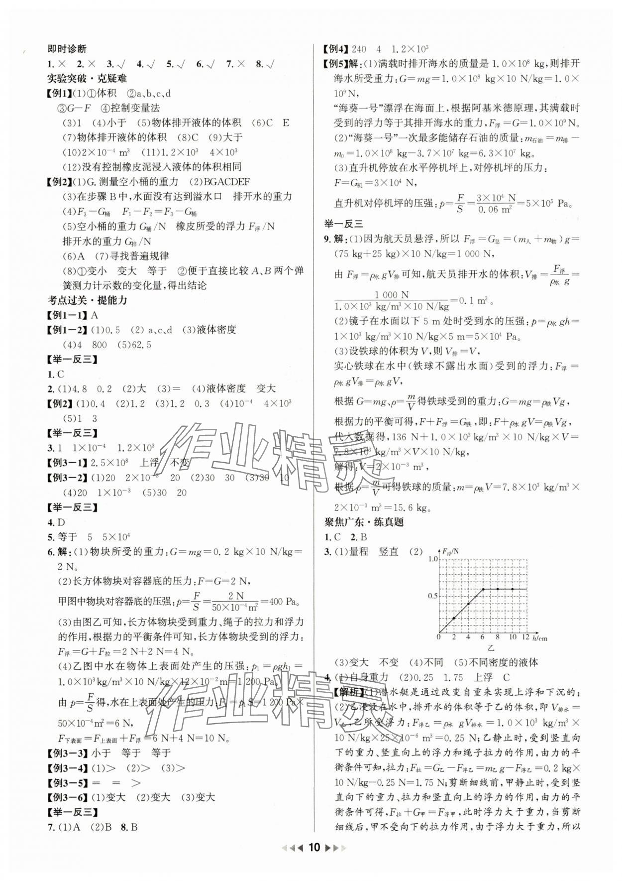 2025年金鑰匙贏戰中考物理廣東專版 第10頁
