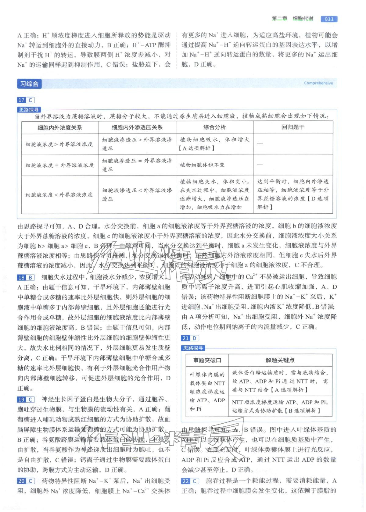 2026年高途高考基礎(chǔ)2000題高中生物&nbsp;第11頁