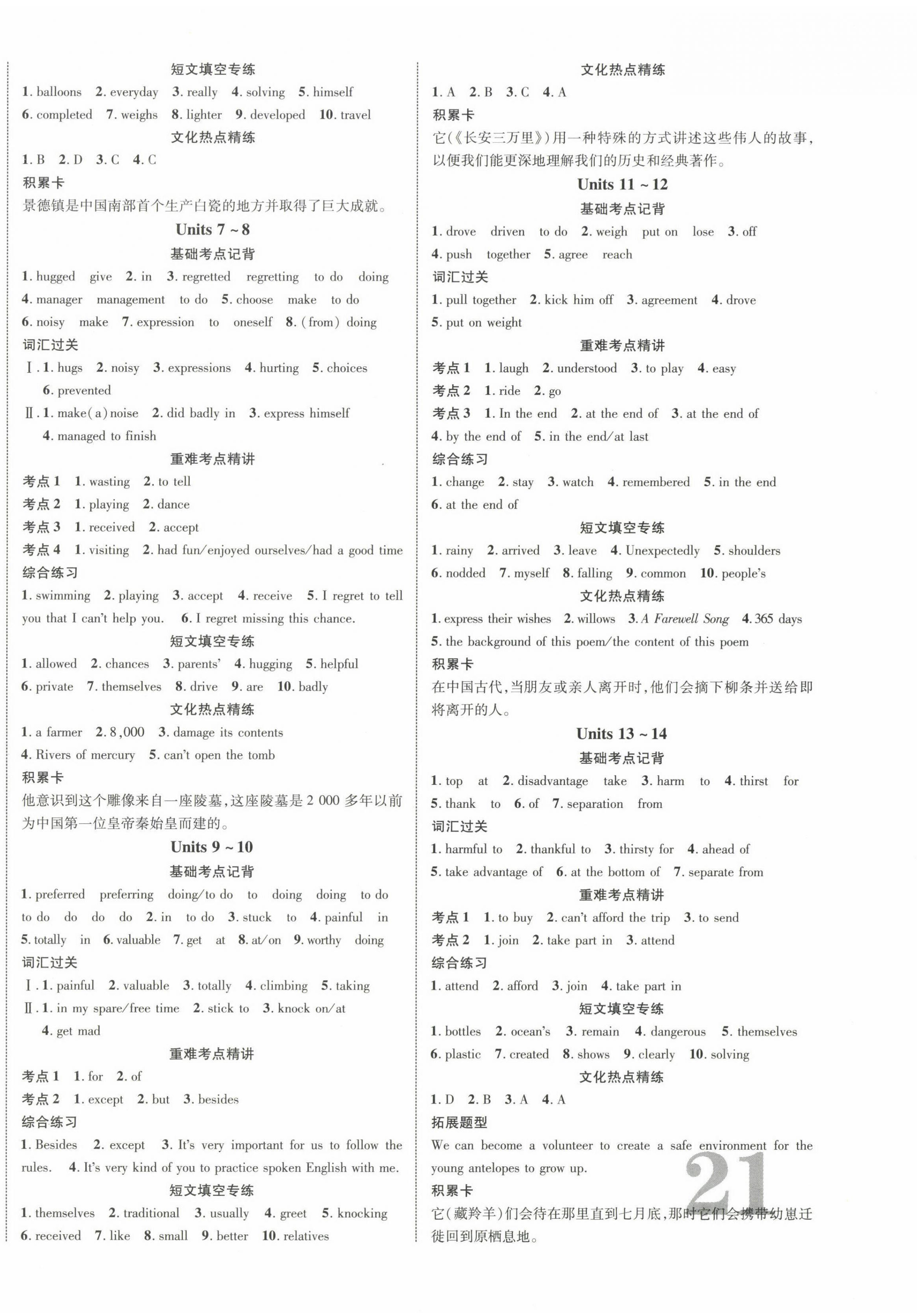 2024年中考新突破英語人教版陜西專版 第6頁