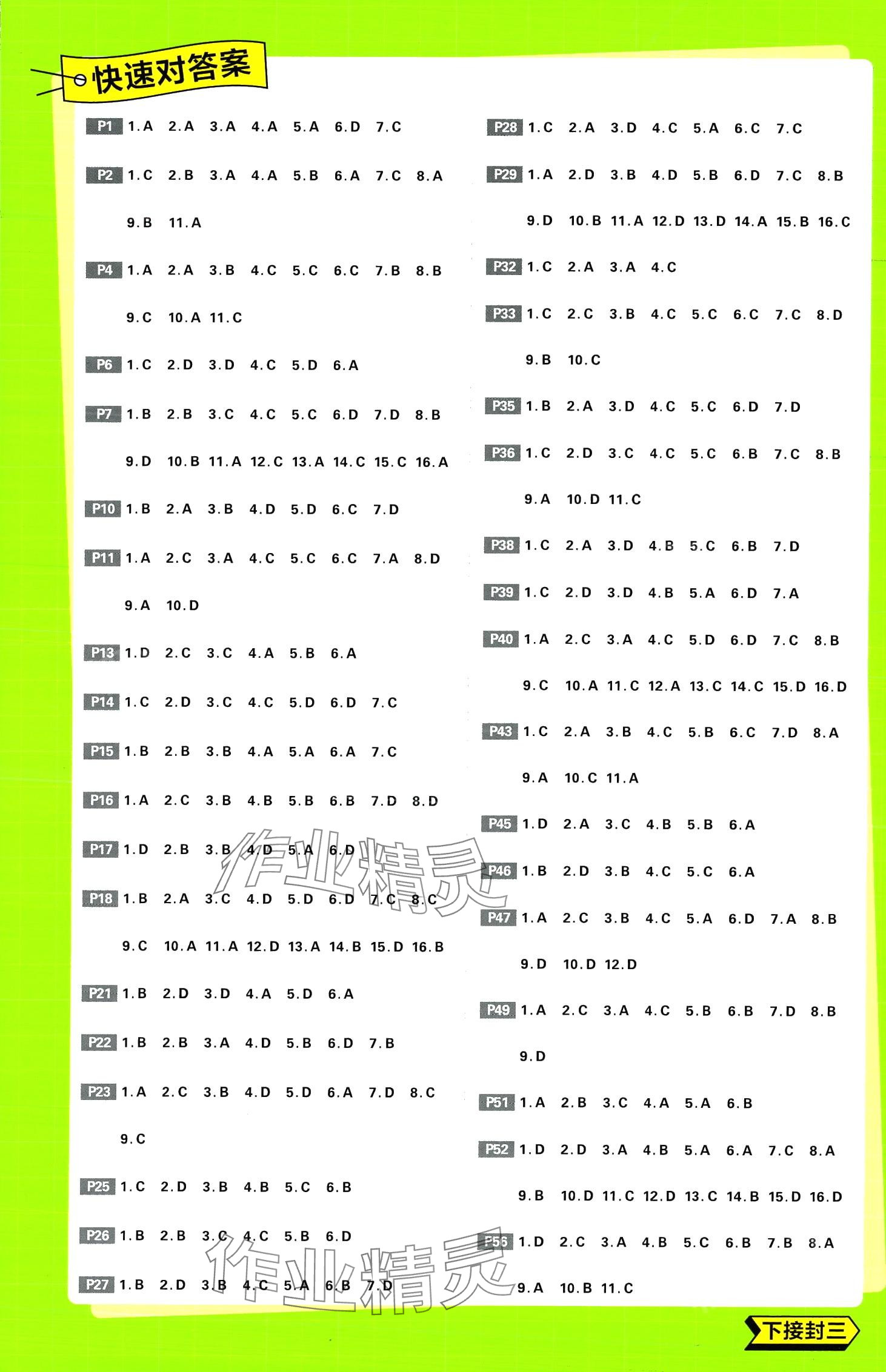 2024年高中必刷題高中歷史必修下冊(cè)人教版 第1頁(yè)