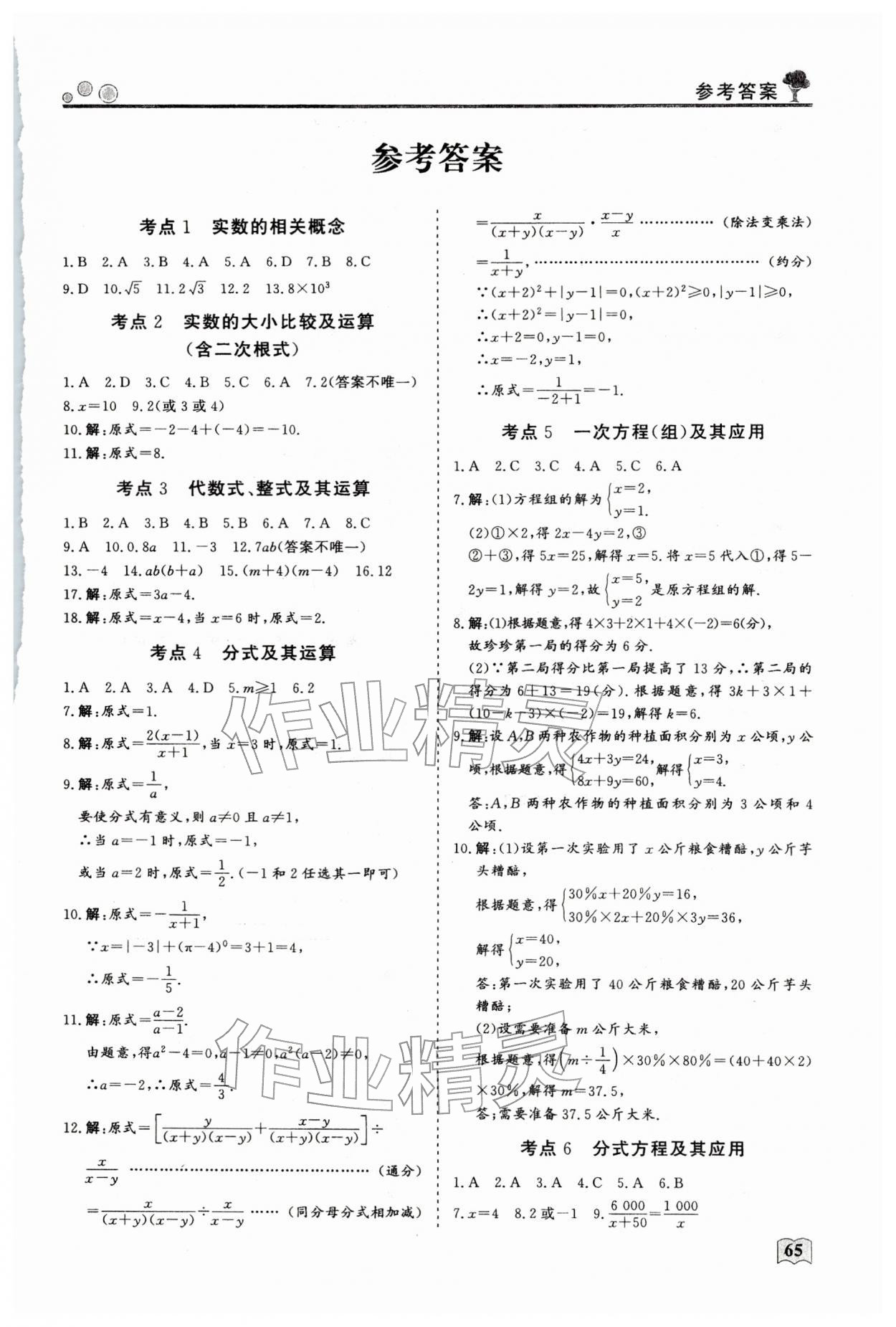 2026年智慧學(xué)習(xí)假期自主學(xué)習(xí)九年級(jí)數(shù)學(xué)&nbsp;第1頁