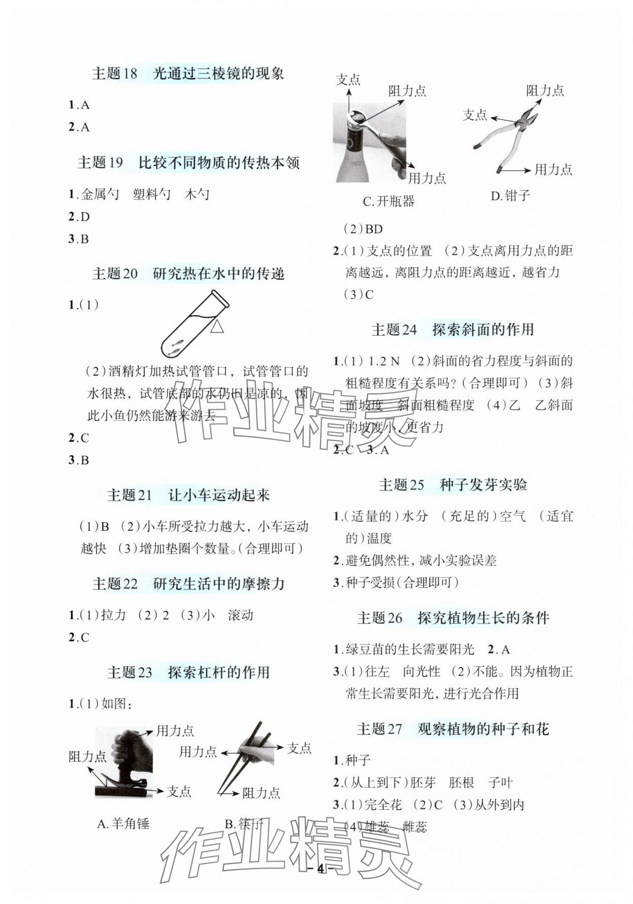 2025年小升初備考策略科學(xué)浙江專版 第4頁