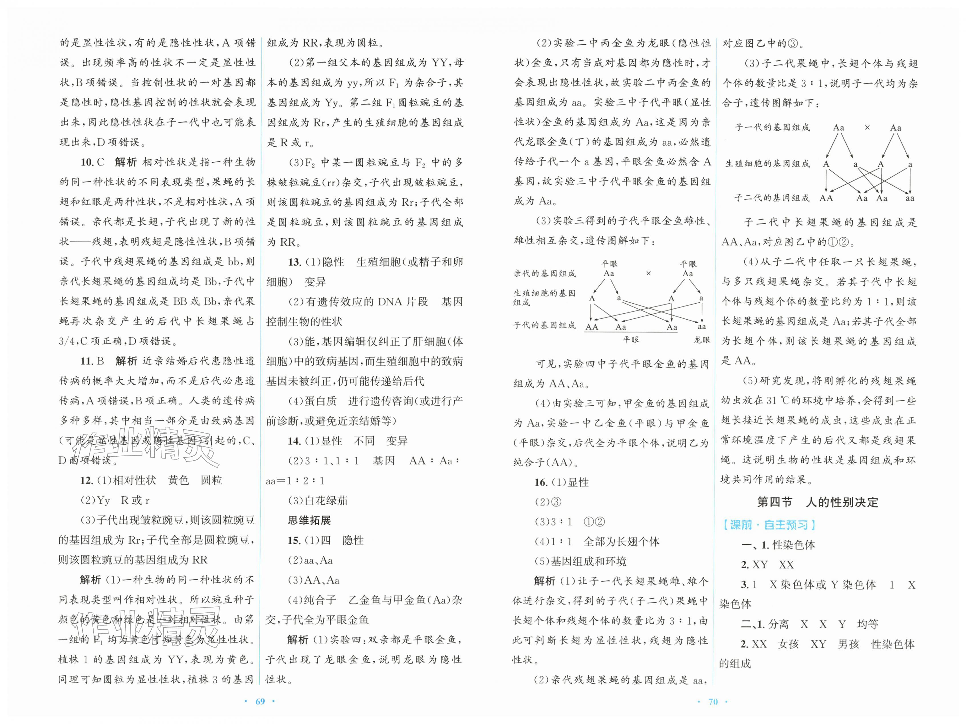 2026年同步测控优化设计八年级生物下册人教版&nbsp;第3页