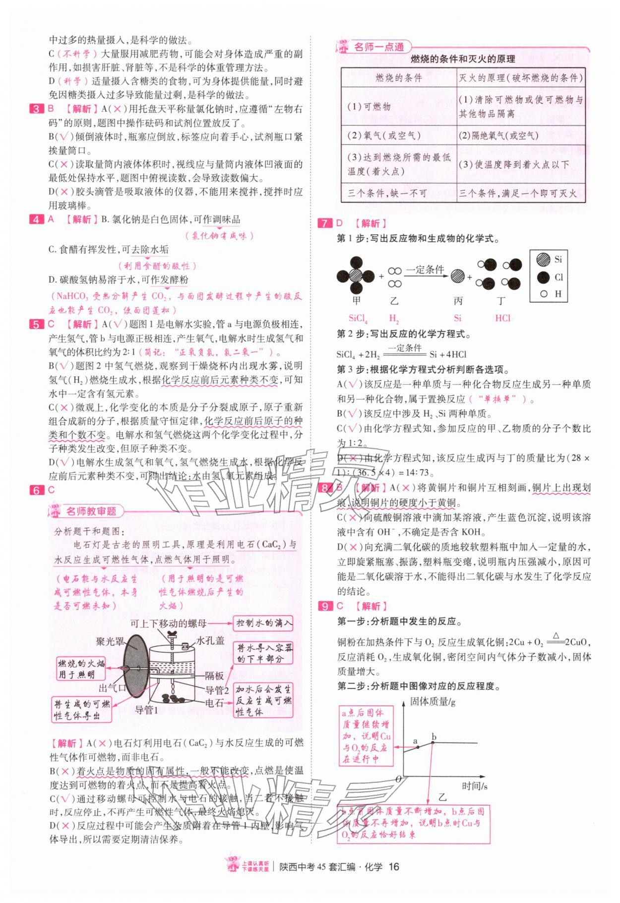 2026年金考卷45套汇编化学陕西专版&nbsp;第16页