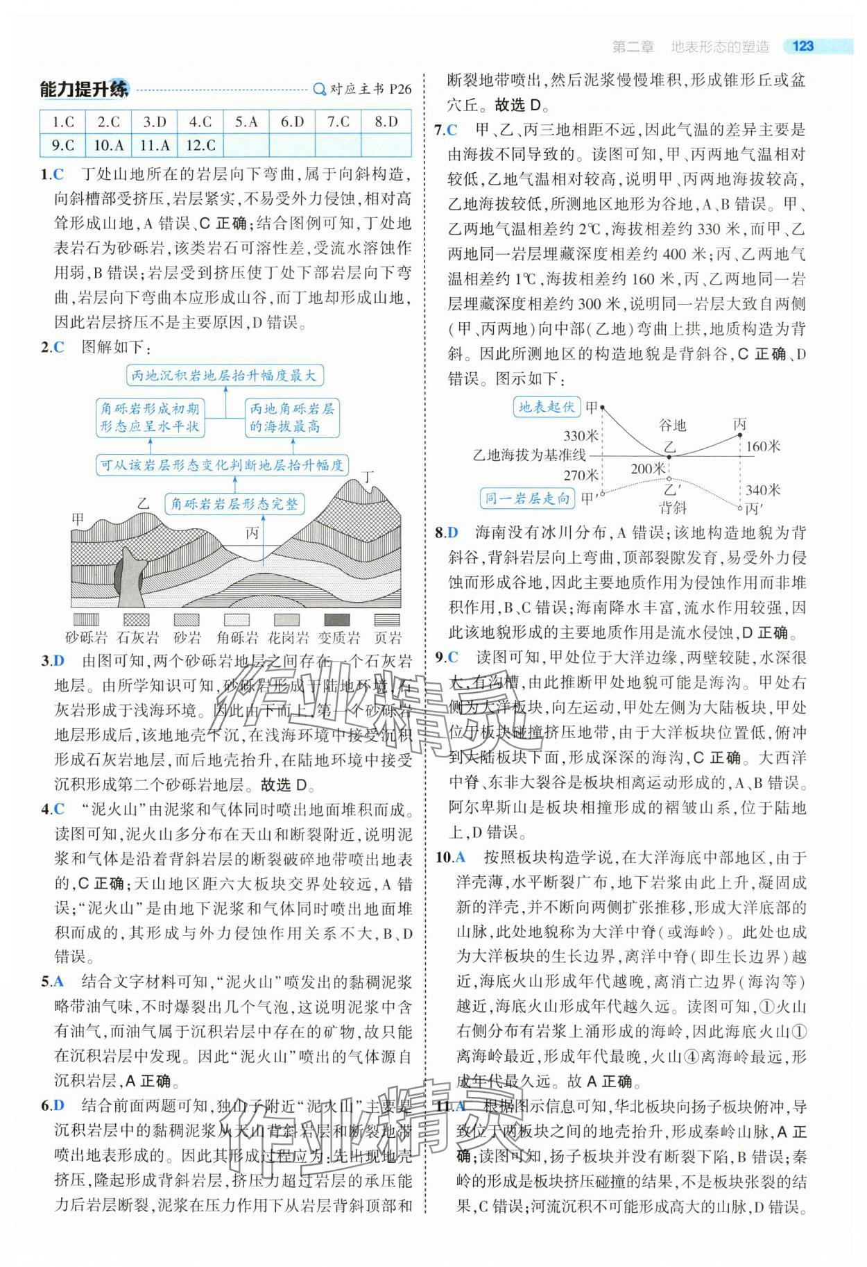 2025年5年高考3年模擬高二地理選擇性必修1人教版 第19頁(yè)