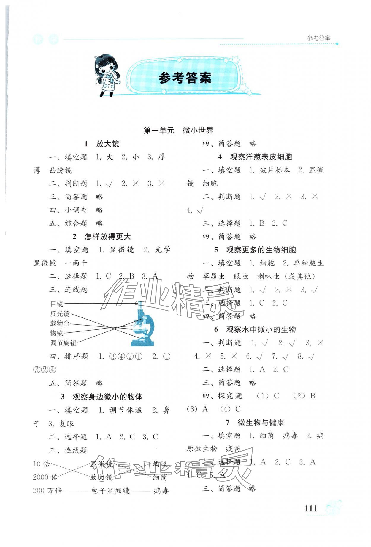 2025年开放课堂义务教育新课程导学案六年级科学上册教科版 第1页