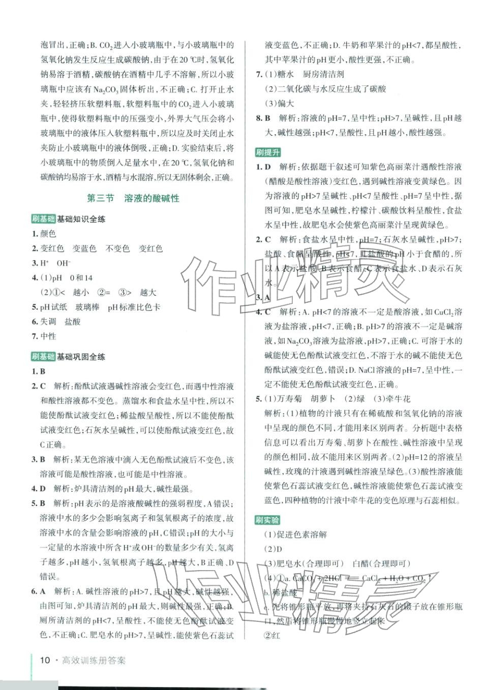 2025年PASS教材搭档九年级化学全一册鲁教版&nbsp;第10页