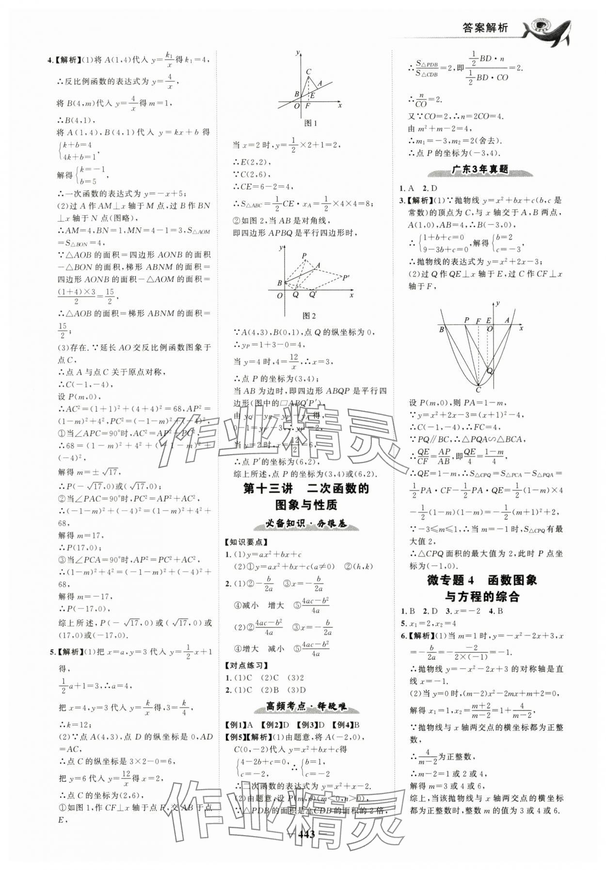 2025年世紀金榜金榜中考數(shù)學深圳專版 參考答案第6頁