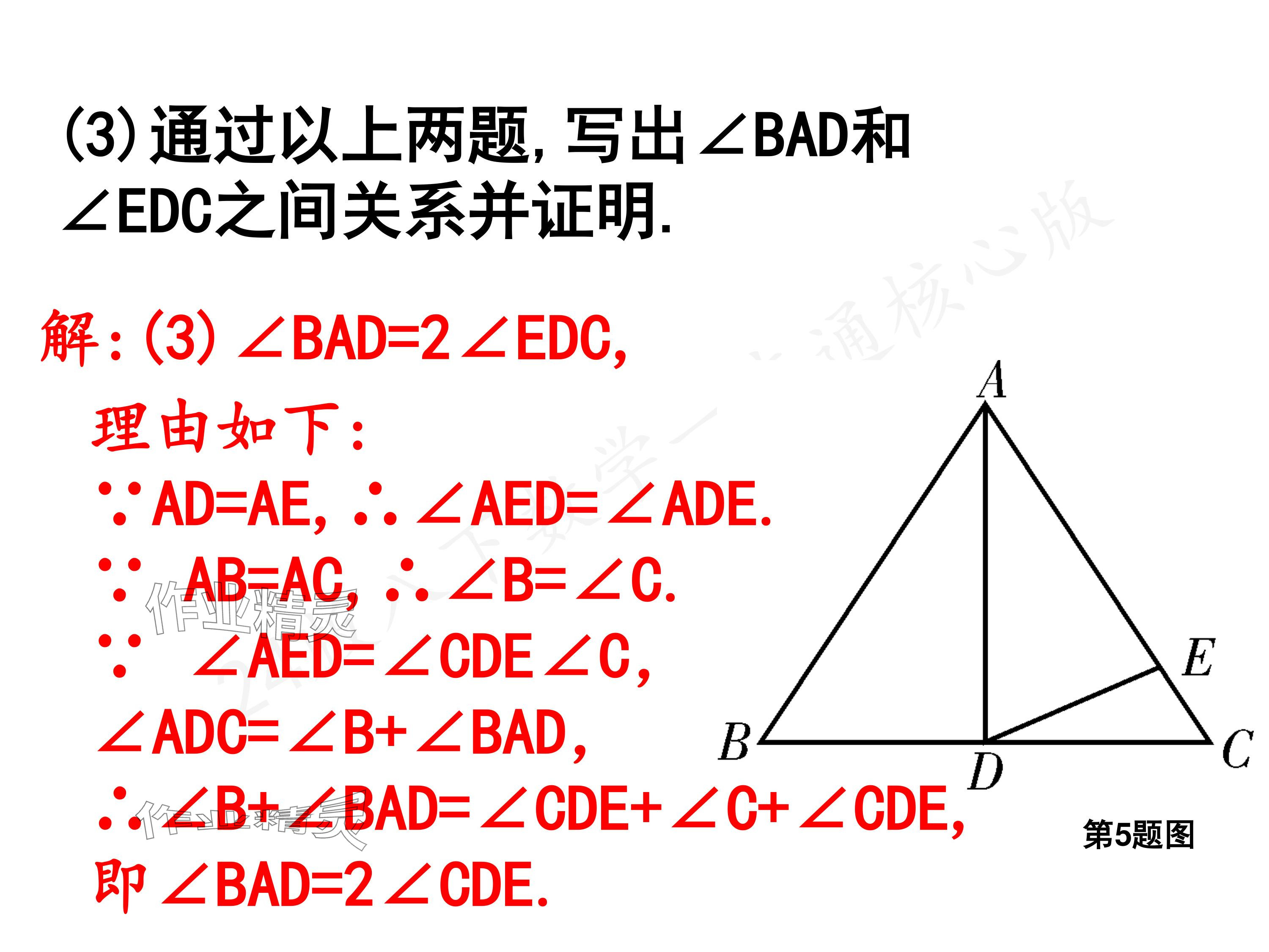 2024年一本通武漢出版社八年級數(shù)學(xué)下冊北師大版核心板 參考答案第23頁