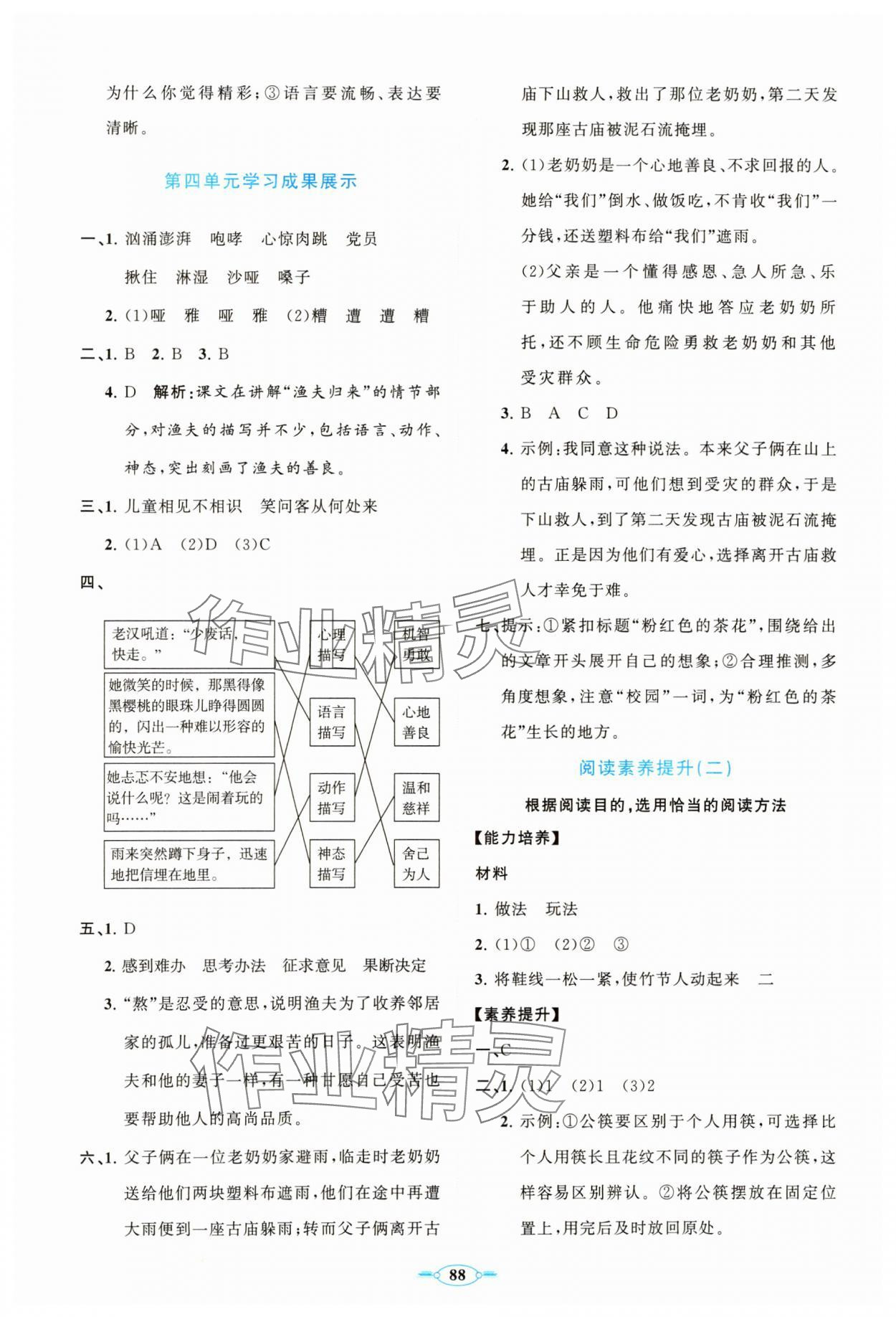 2023年语文同步练习册分层卷六年级上册人教版 第4页