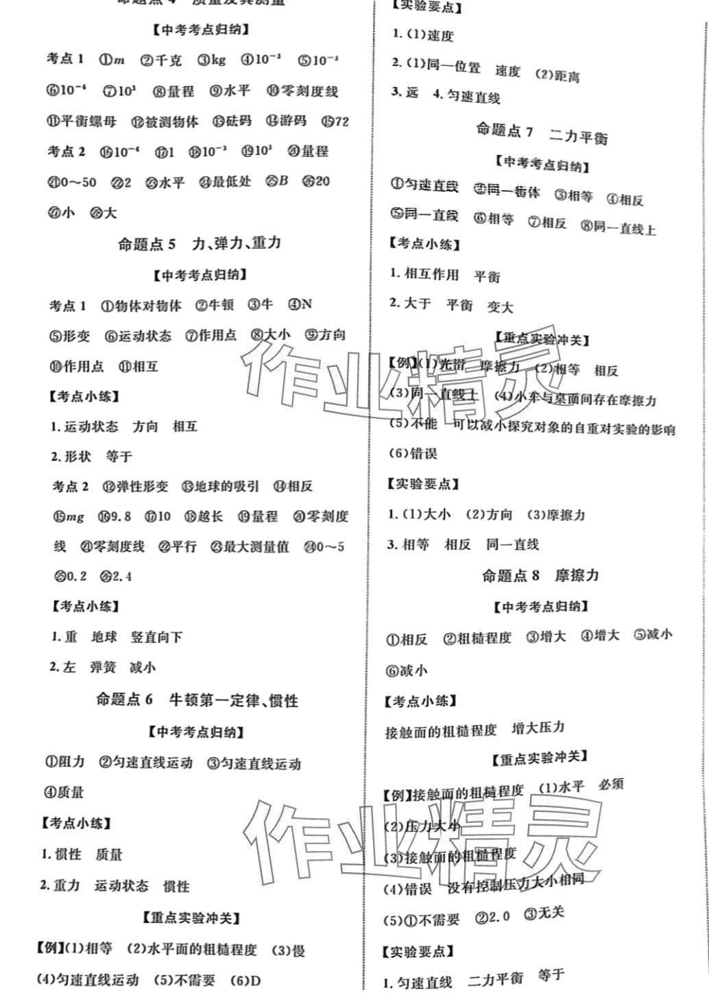 2024年初中新課標全程復(fù)習(xí)方略物理中考 第5頁