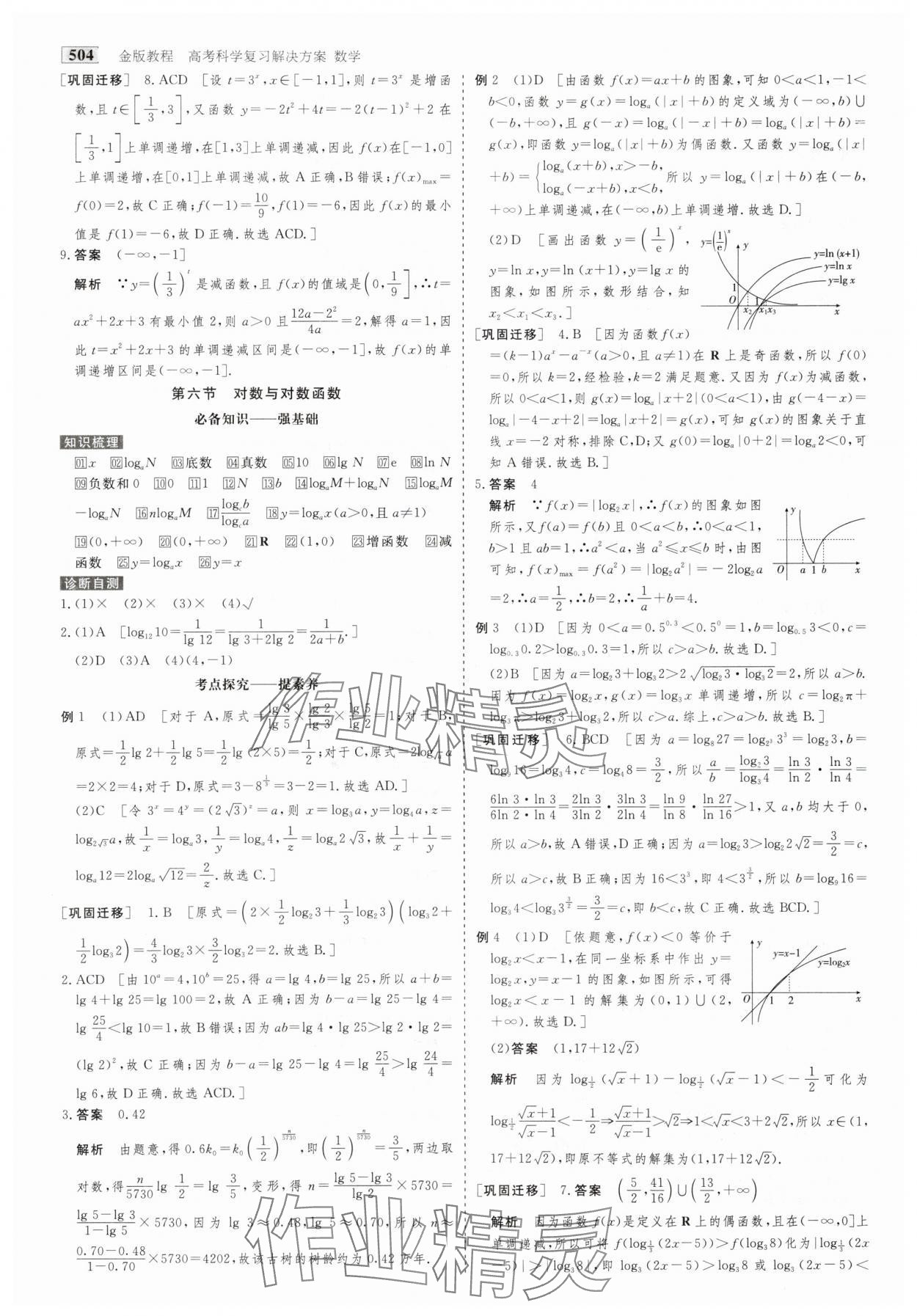 2025年金版教程高考科學(xué)復(fù)習(xí)解決方案數(shù)學(xué) 第14頁