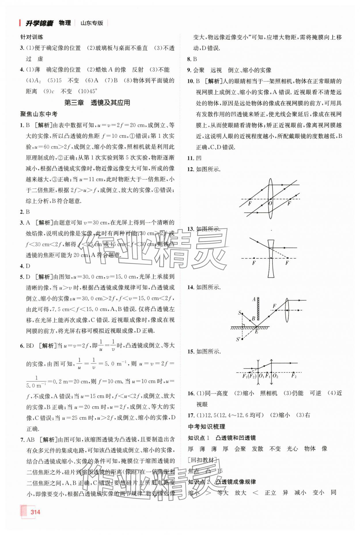 2024年升学锦囊物理山东专版 第4页