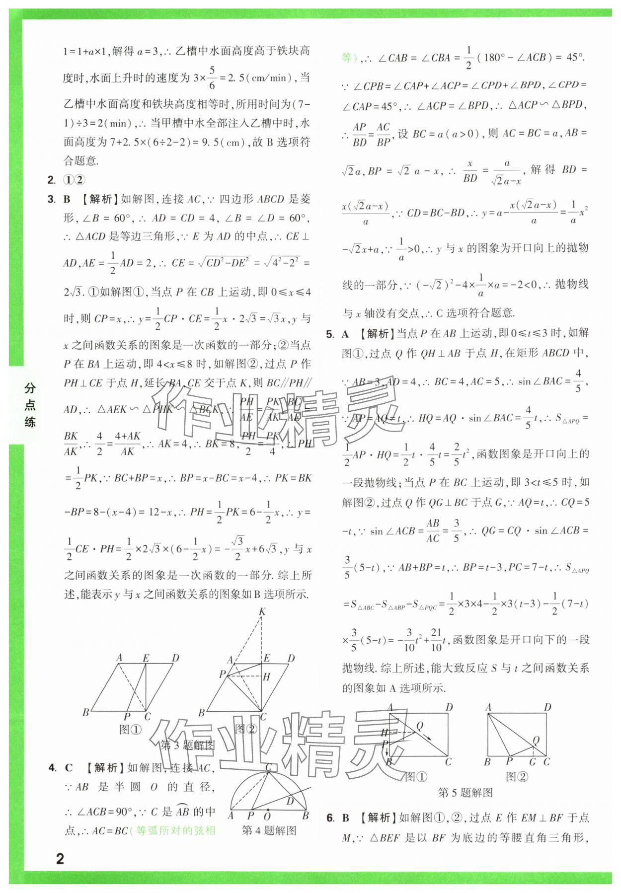 2025年萬唯中考壓軸題函數數學 第2頁