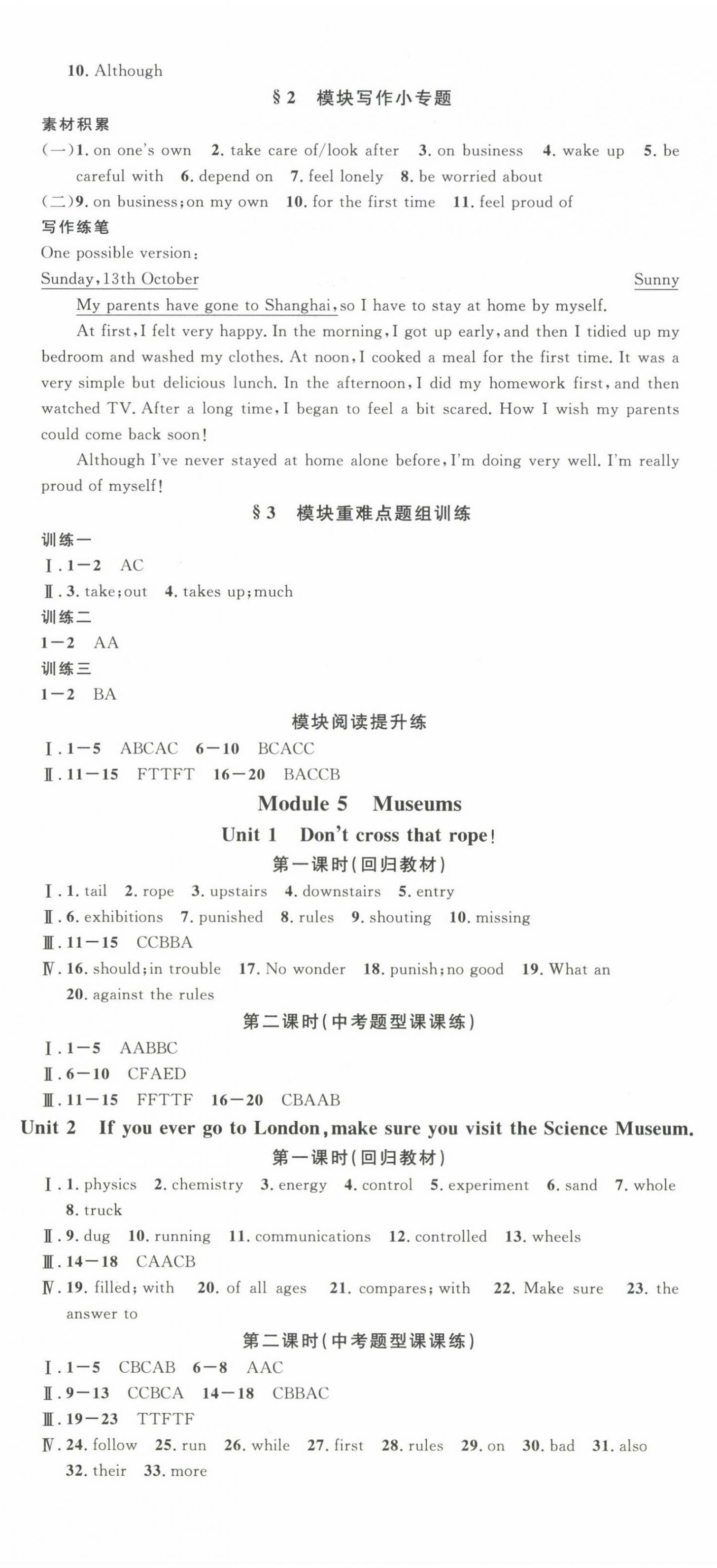 2024年名校課堂九年級英語全一冊外研版廣西專版 第5頁