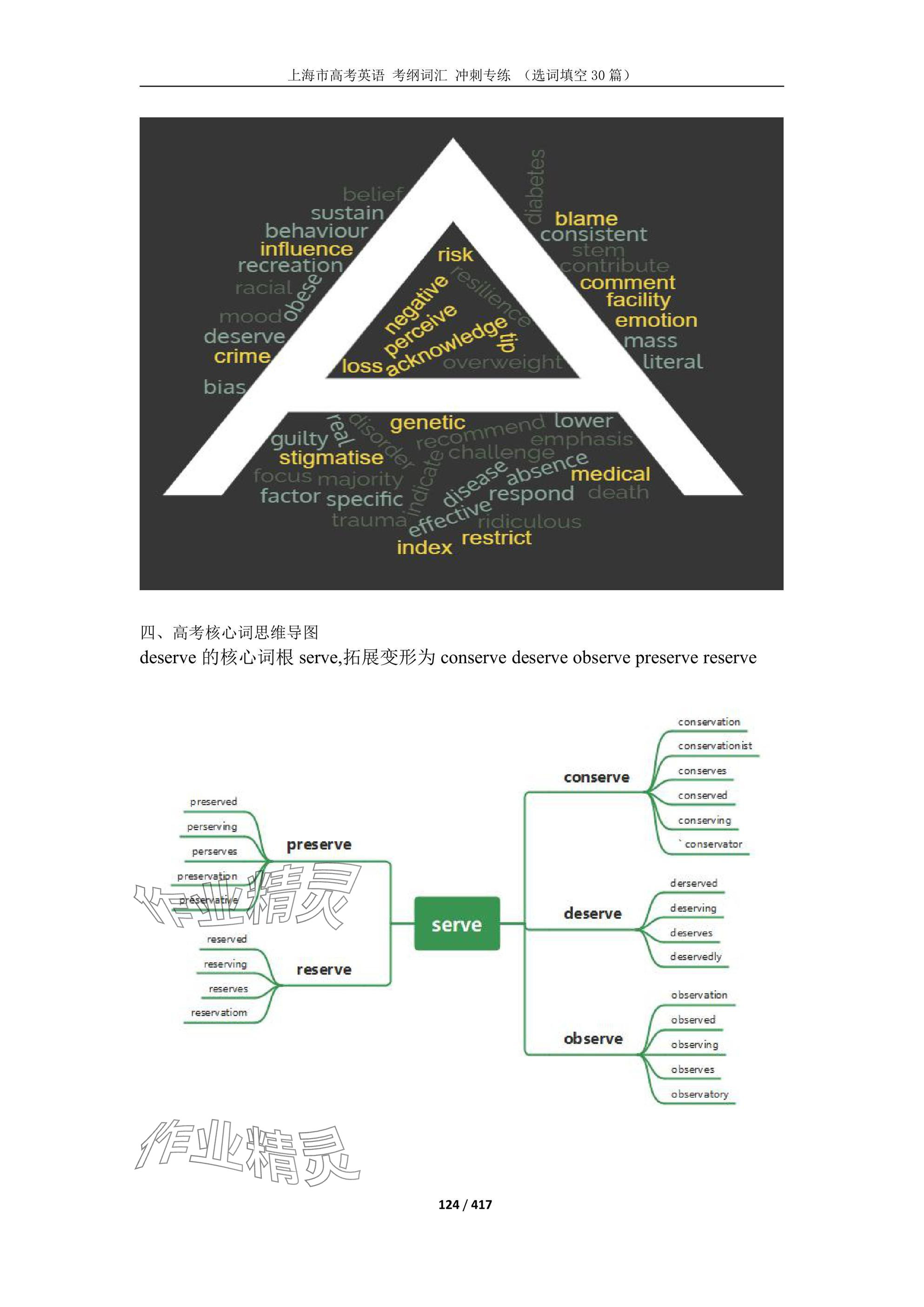 2025年上海市高考英語考綱詞匯練習冊 參考答案第195頁