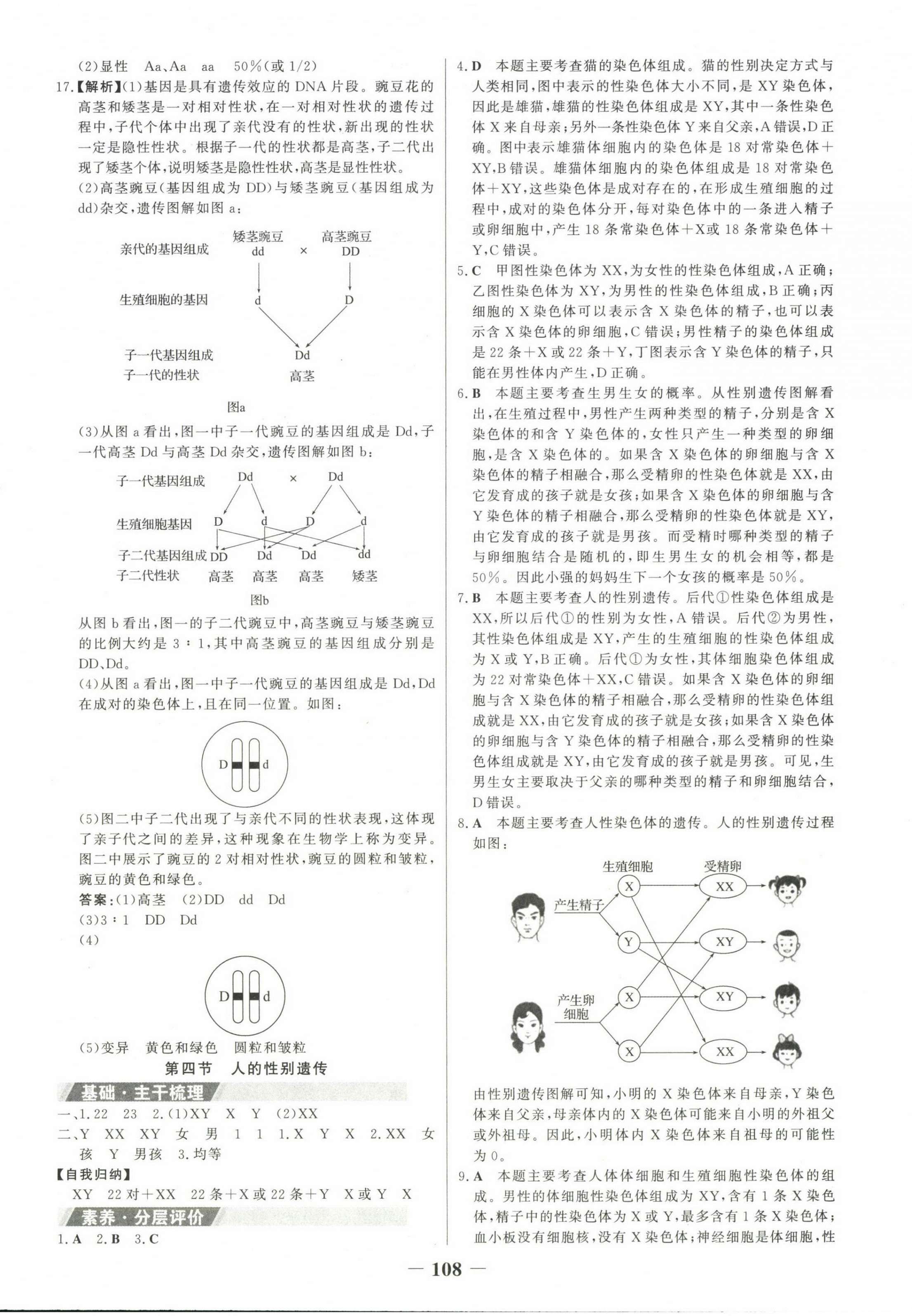 2024年世紀(jì)金榜金榜學(xué)案八年級(jí)生物下冊(cè)人教版 第8頁(yè)