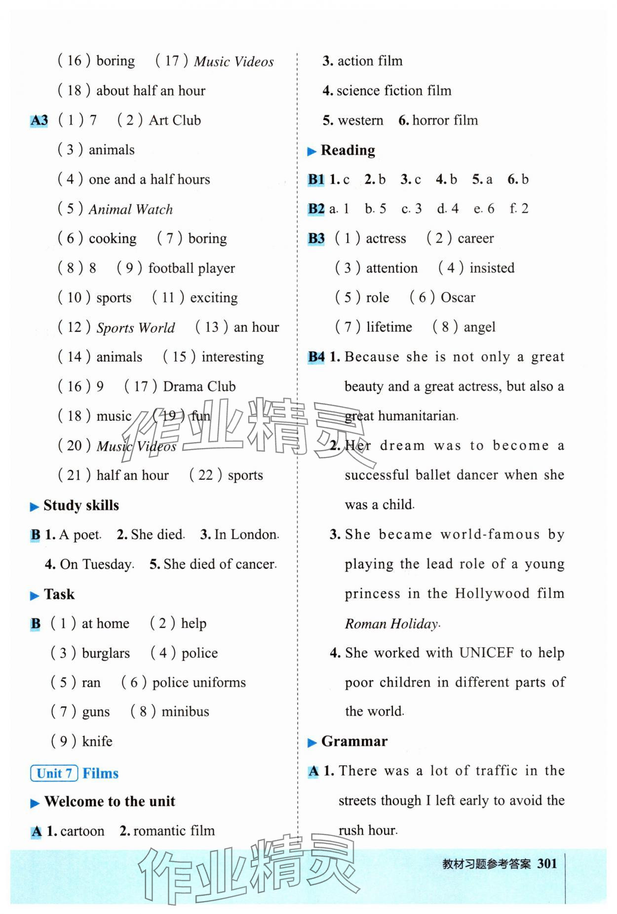 2025年特高級教師點撥九年級英語上冊譯林版 參考答案第8頁