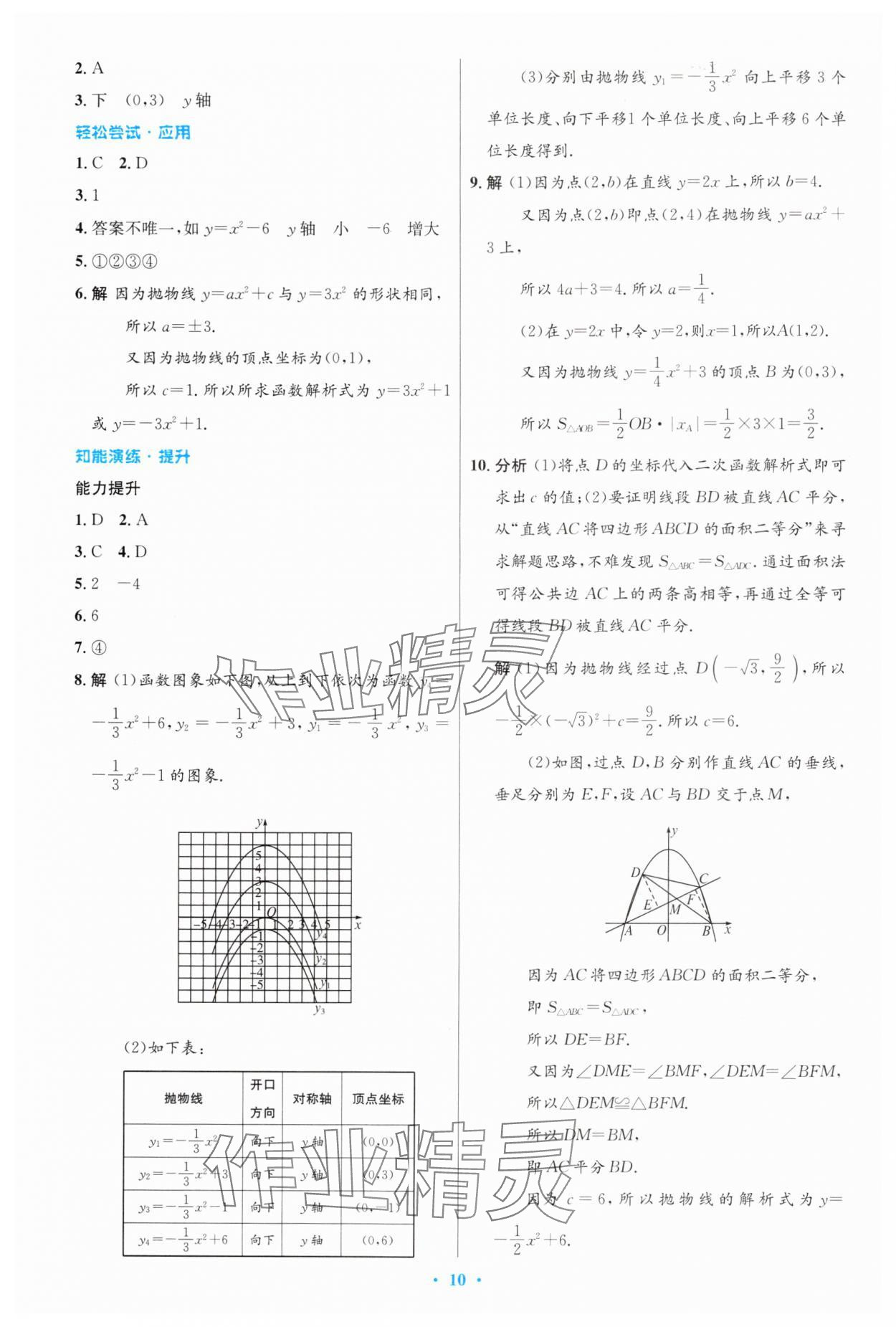 2024年同步测控优化设计九年级数学上册人教版精编版 第10页