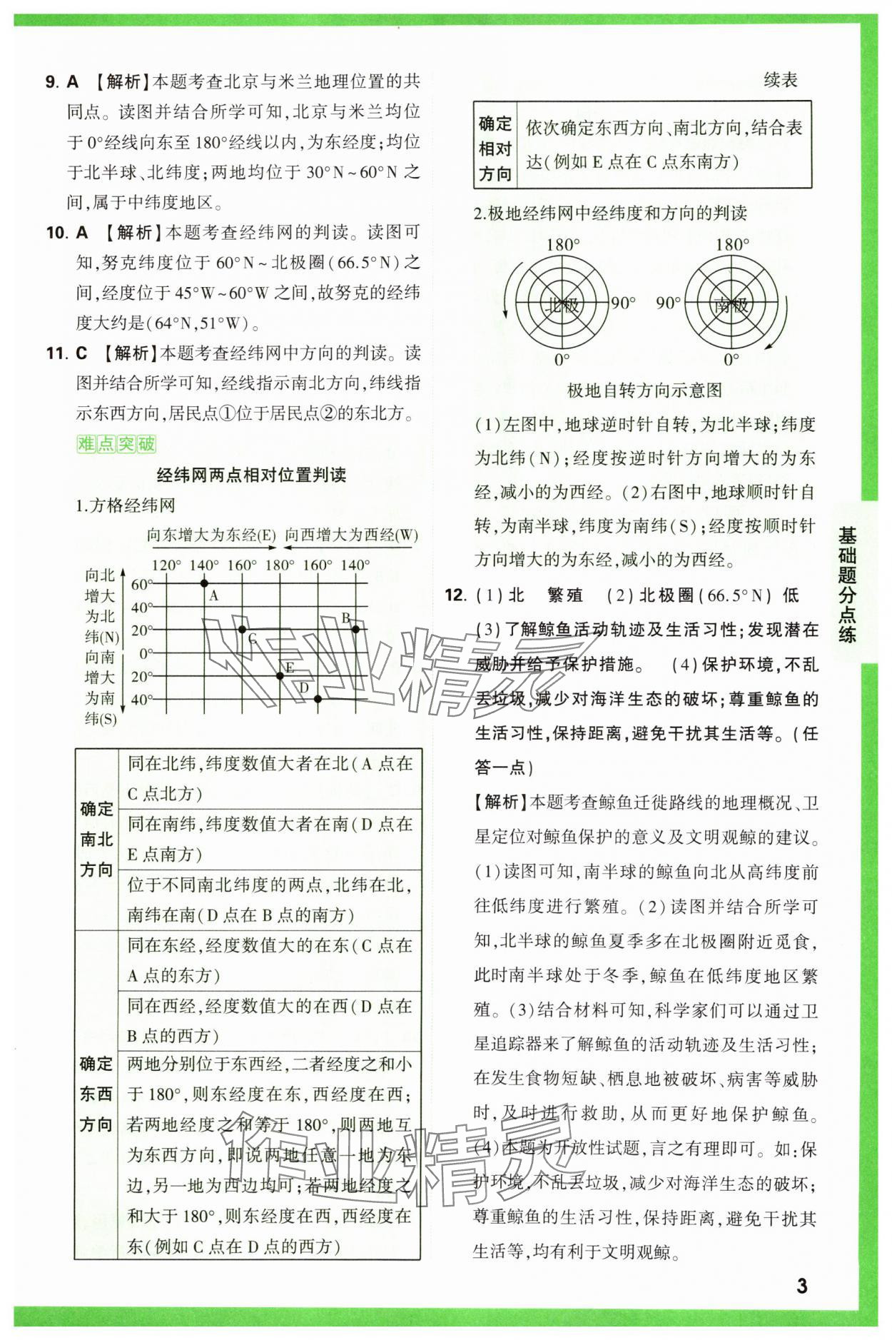 2025年万唯中考基础题地理 第3页