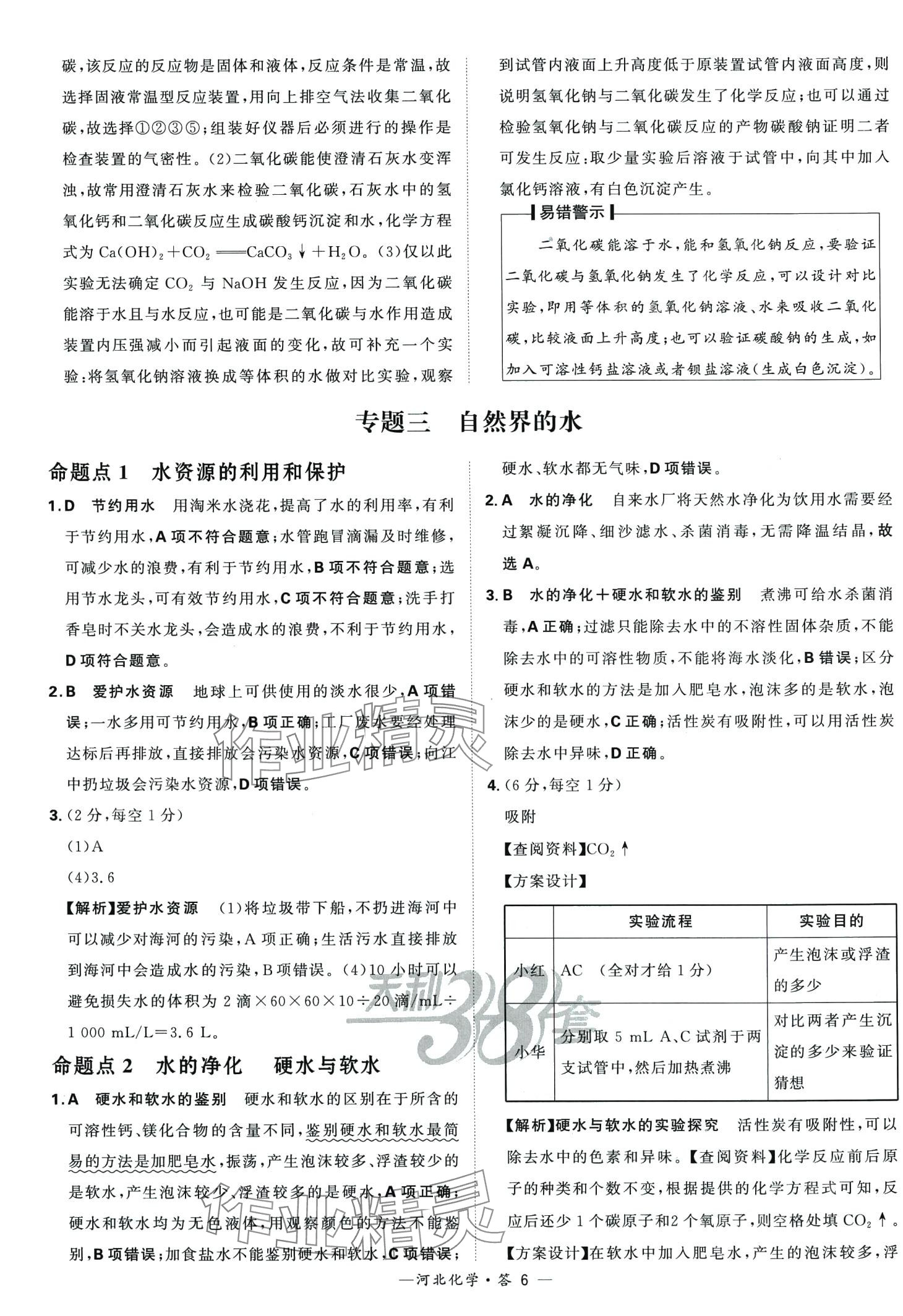 2024年天利38套中考試題分類化學中考河北專版 第6頁