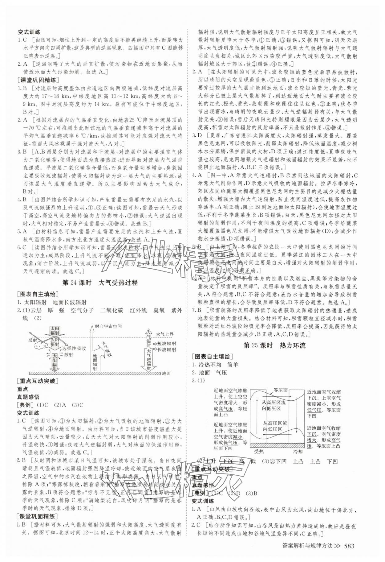 2025年創(chuàng)新設(shè)計高考總復(fù)習地理魯教版 參考答案第15頁