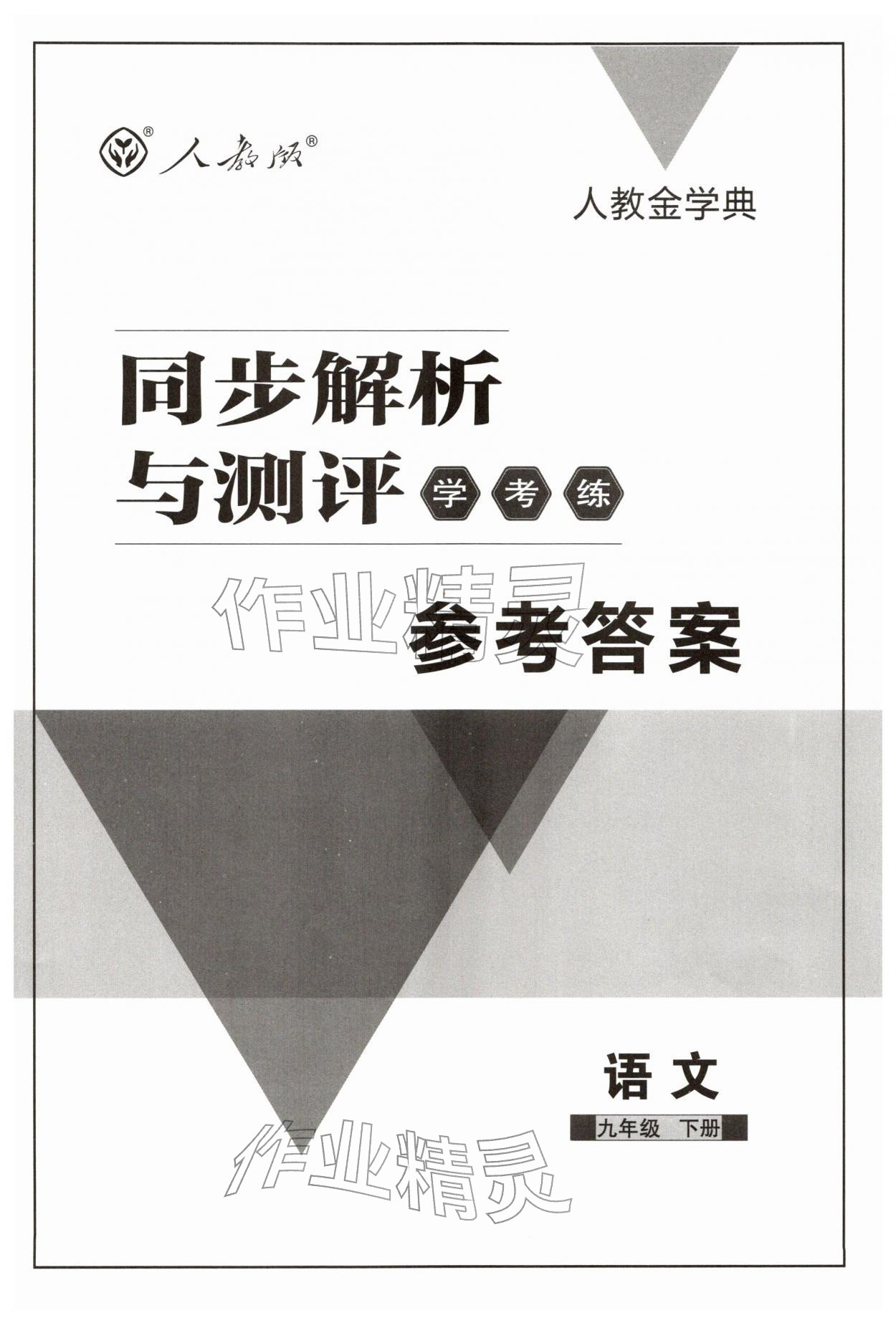 2026年同步解析与测评学考练九年级语文下册人教版江苏专版&nbsp;第1页