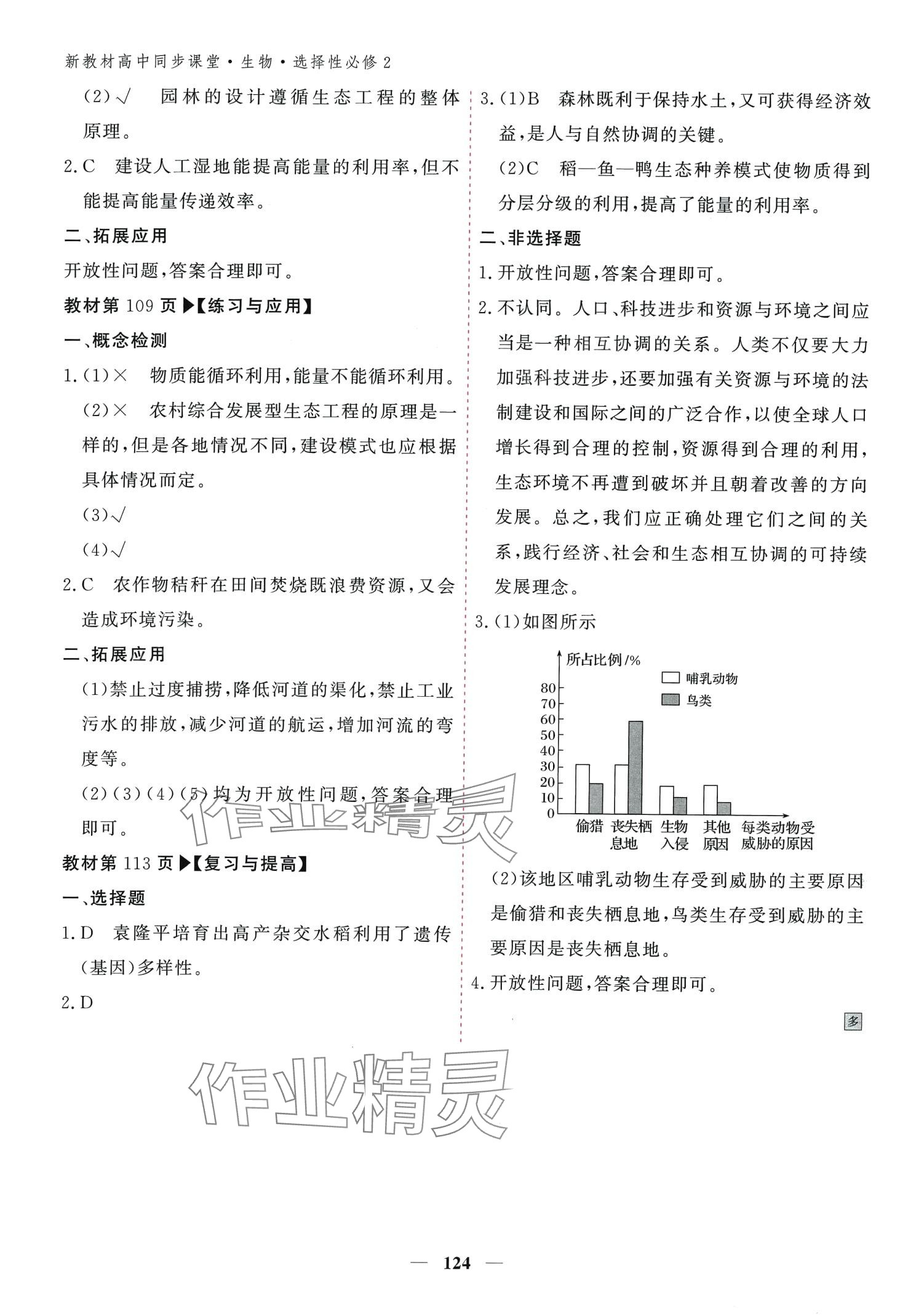 2024年及第狀元金榜高中生物全一冊選擇性必修2 第9頁