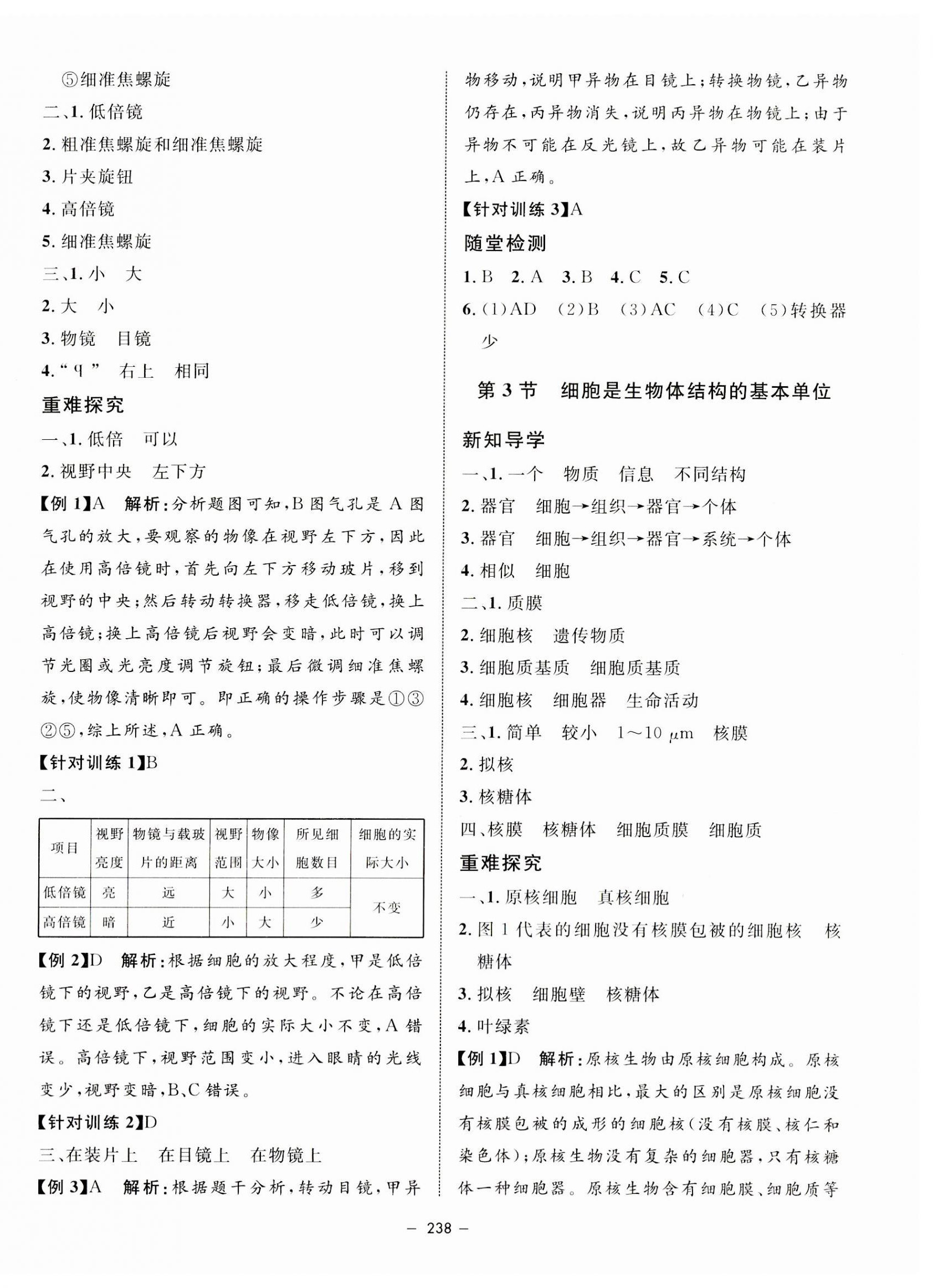 2023年鐘書(shū)金牌金典導(dǎo)學(xué)案高中生物必修1滬教版 第2頁(yè)