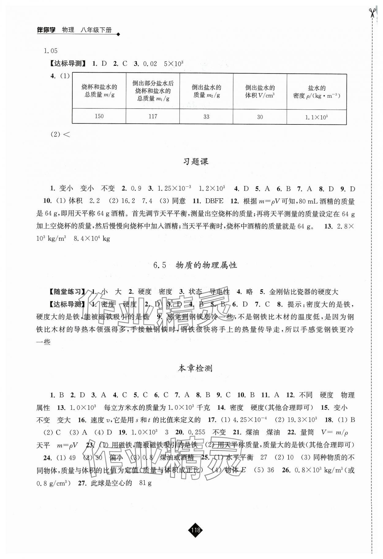 2024年伴你学八年级物理下册苏科版 第2页